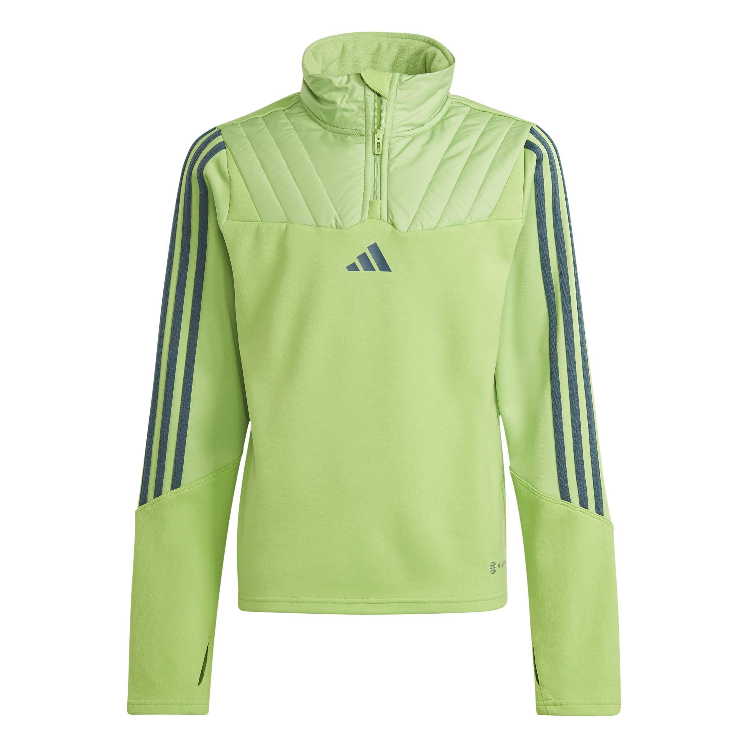 Lime/Arctic - adidas - Tiro 23 Club Winterized Top Juniors - 1