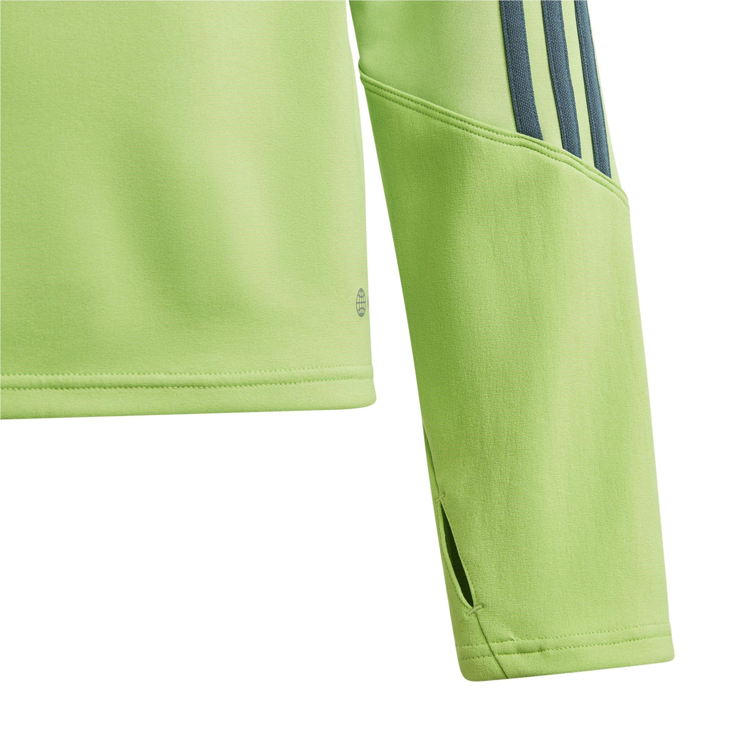 Lime/Arctic - adidas - Tiro 23 Club Winterized Top Juniors - 3