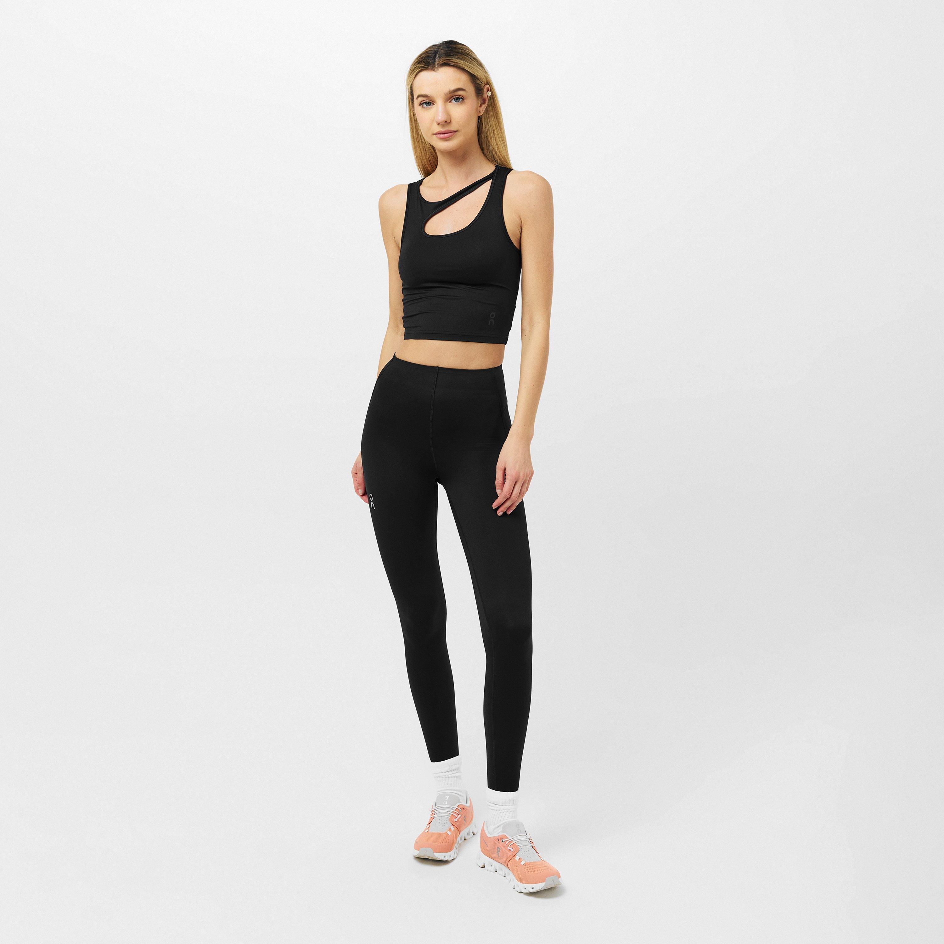 Black - On - Women's Studio Cropped Vest - 6