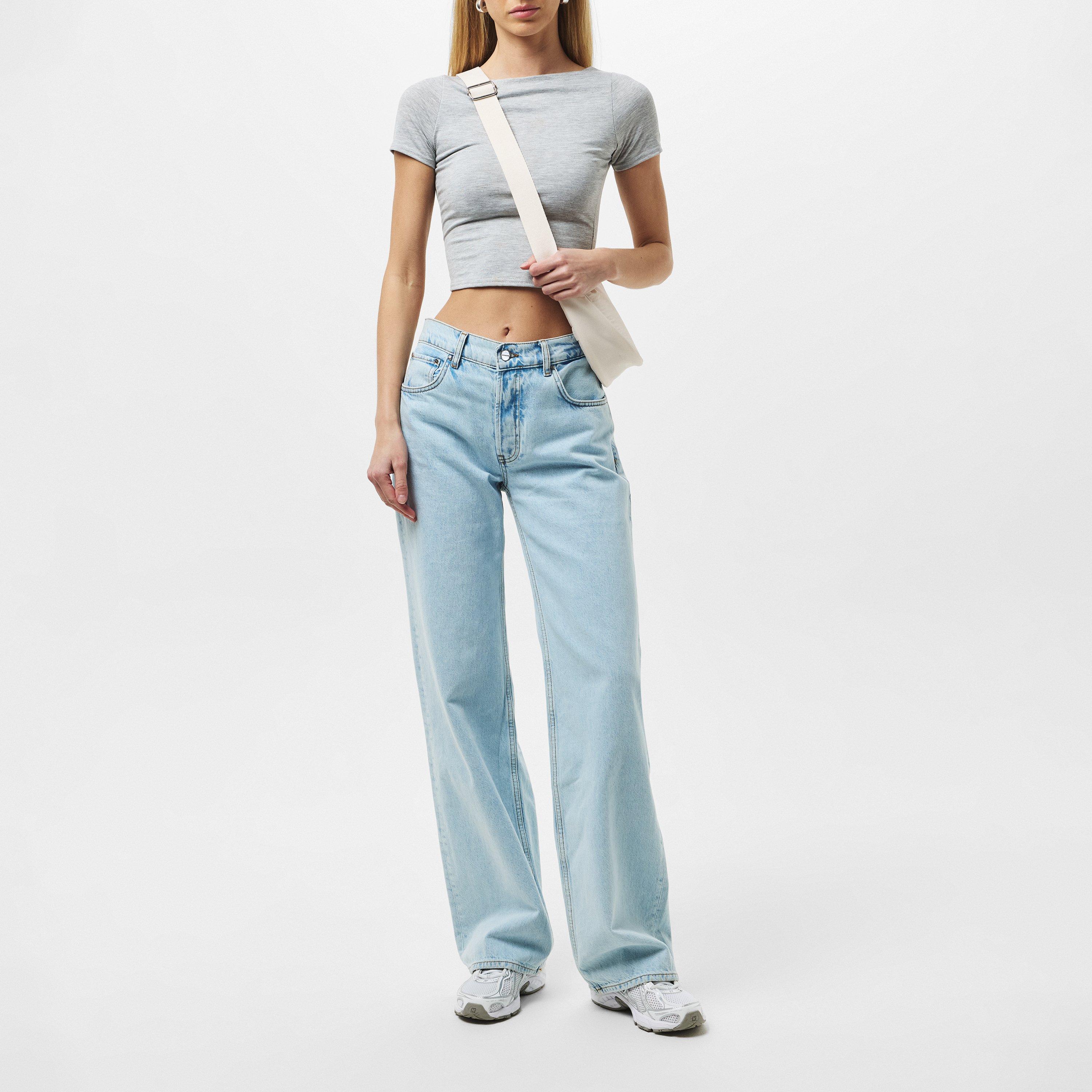 Grijs - Missy Empire - Short Sleeve Crop T-Shirt - 5