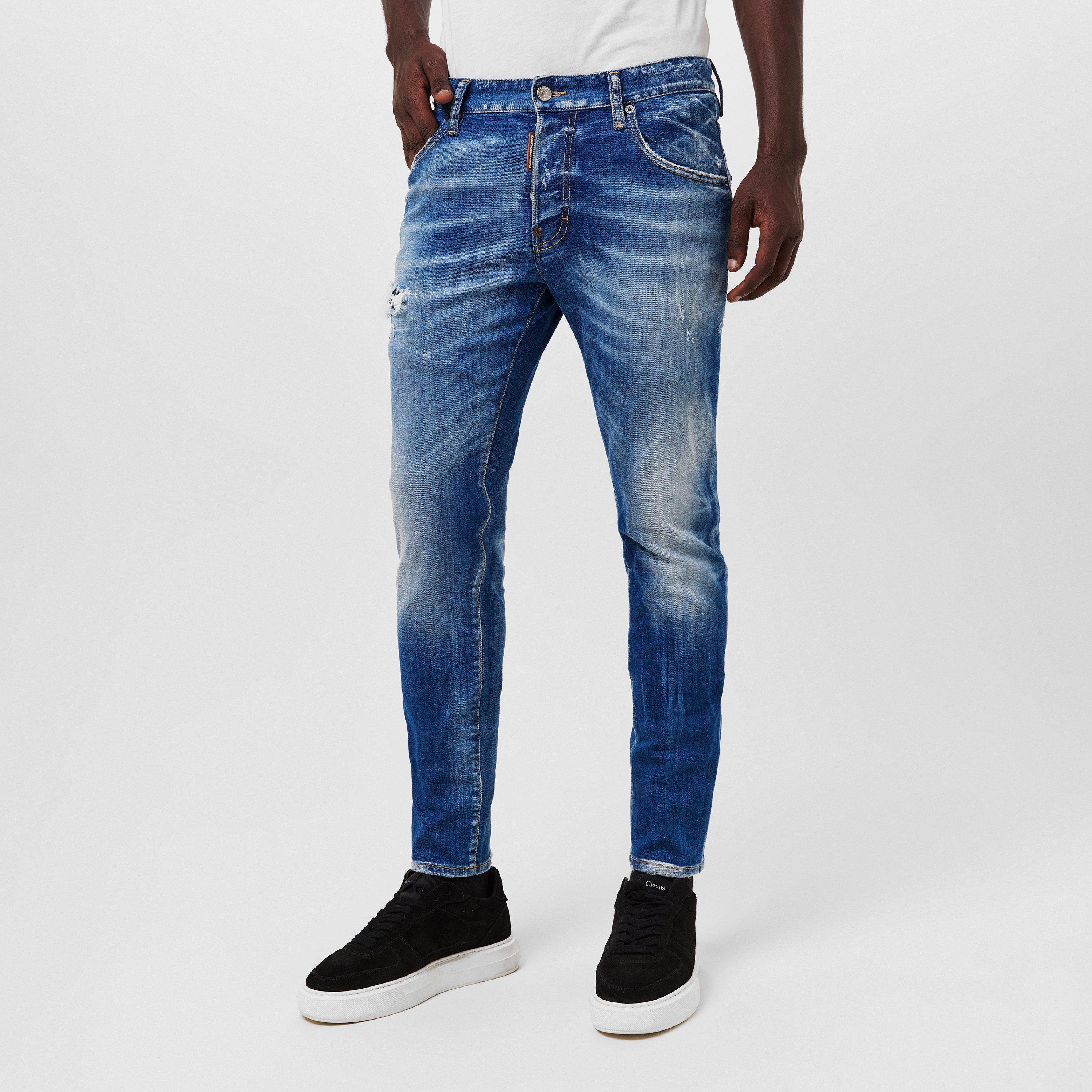 Navy Blue - DSquared2 - 5-Pocket Jeans - 3