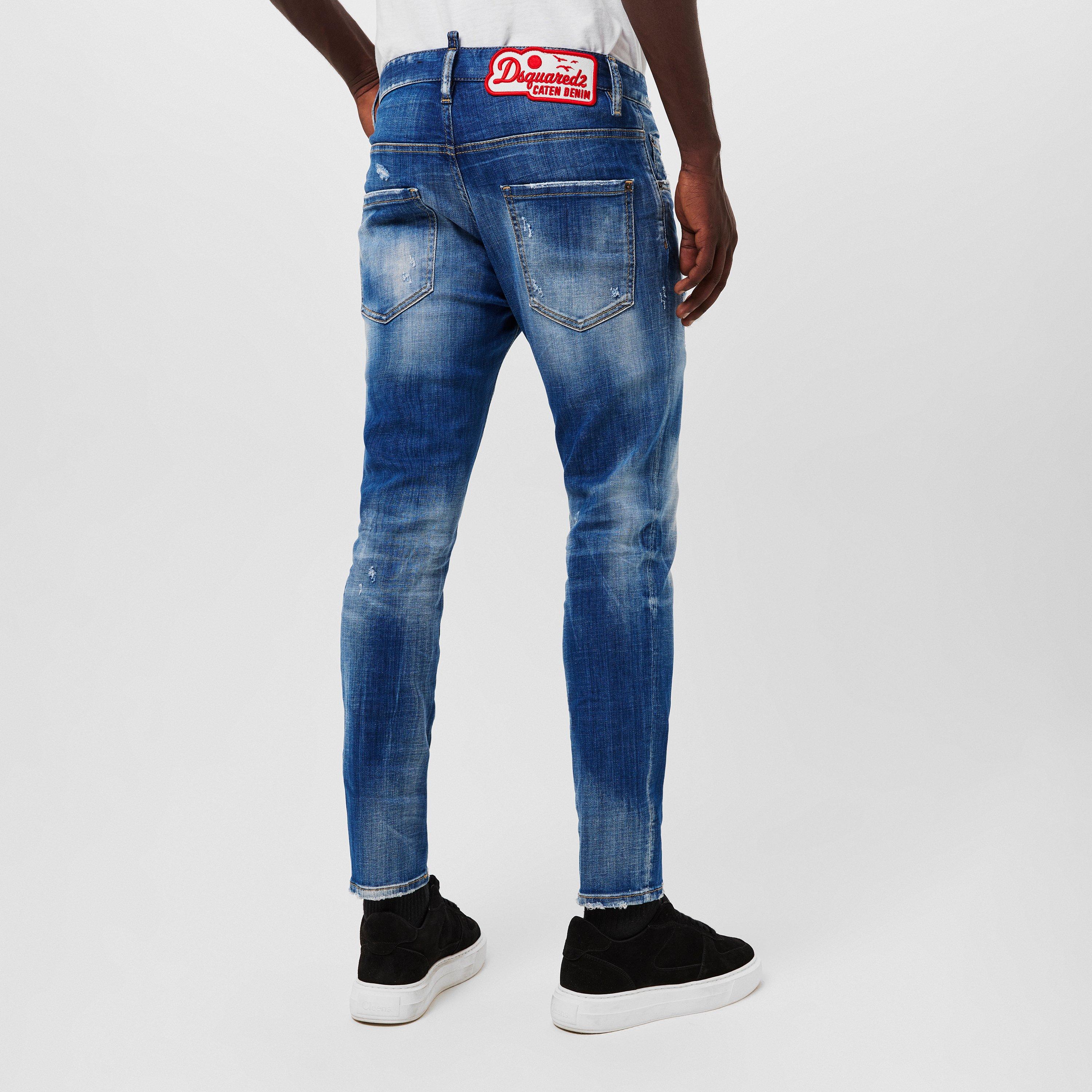 Navy Blue - DSquared2 - 5-Pocket Jeans - 4