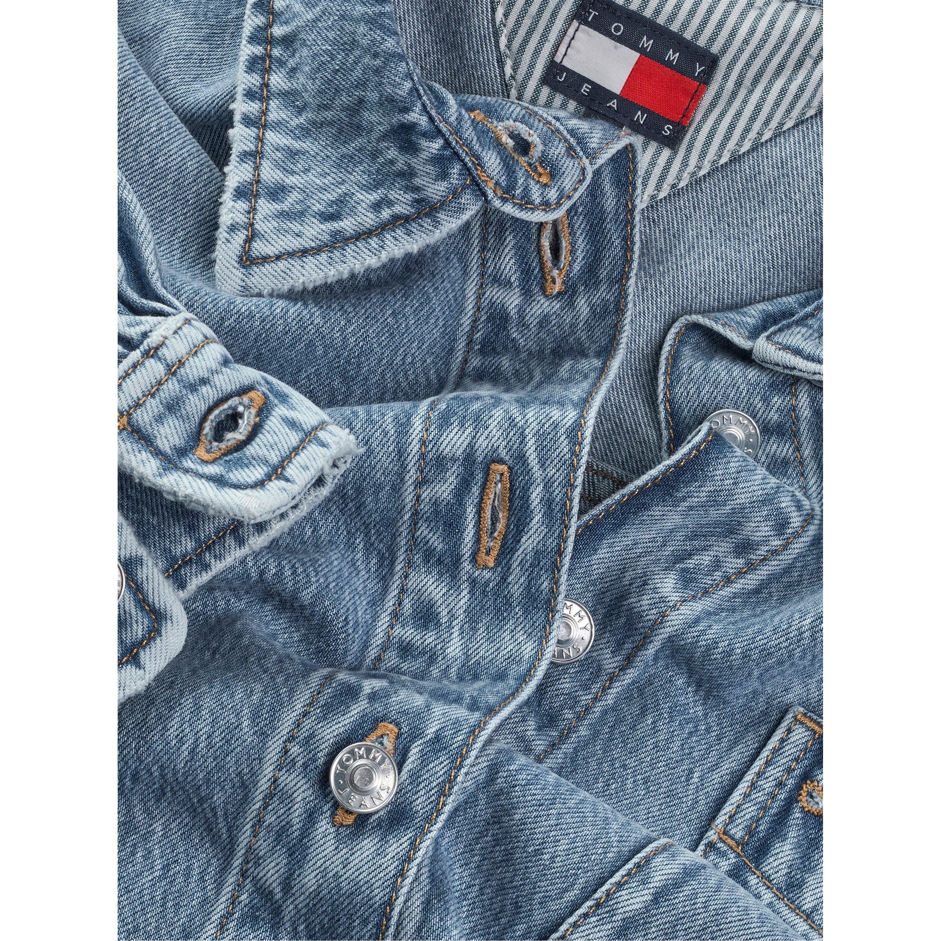 Denim leggero - Tommy Jeans - Women's Relaxed Long-Sleeve Denim Shirt - 7