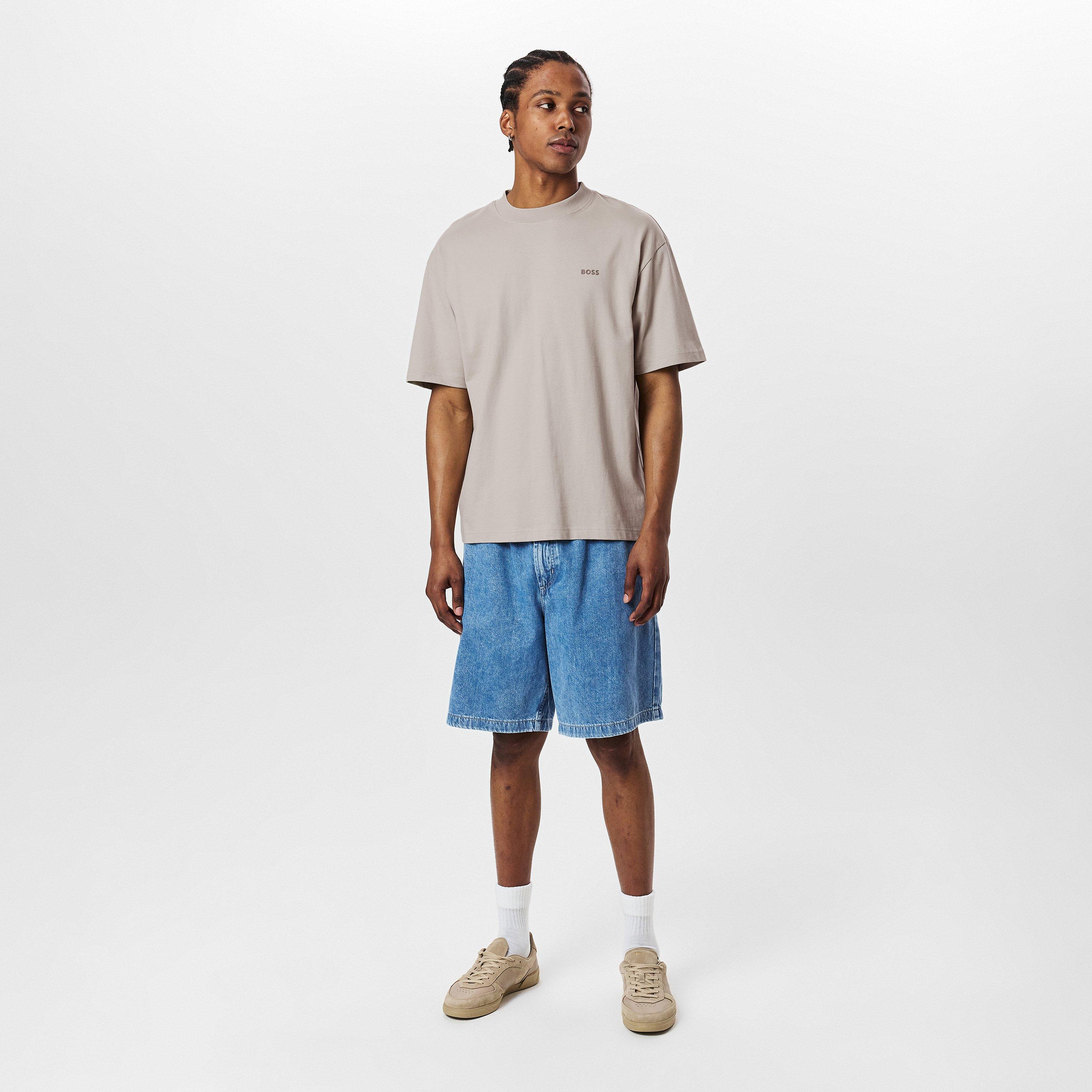 Bright Blue 439 - Boss - Men's Sandrew Denim Shorts - 6