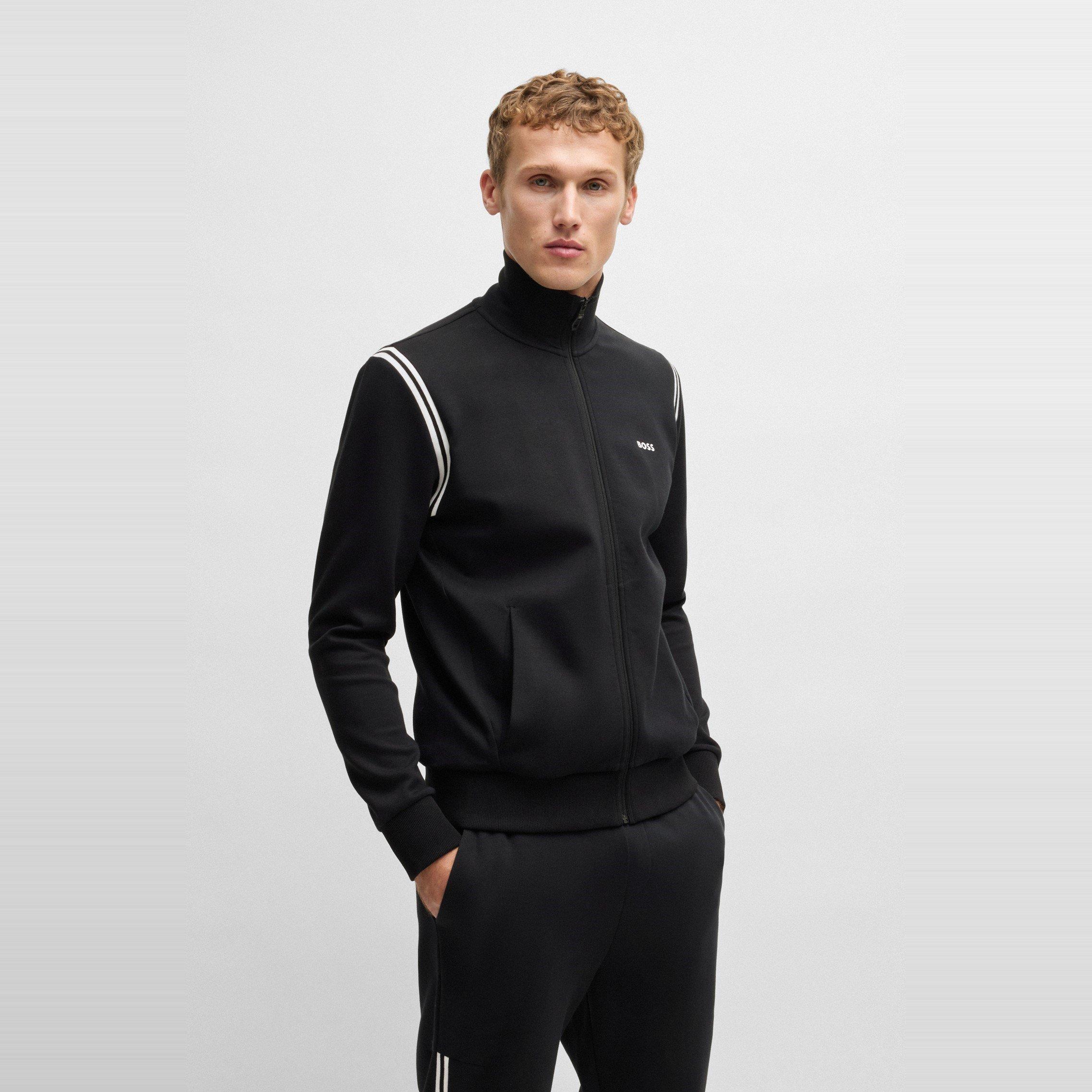 Black 001 - Boss - Men's HBG Fleece Tracksuit Set - 2