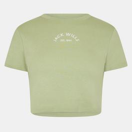 Jack Wills Cropped Baby Tee Ladies