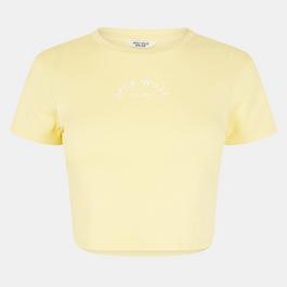 Jack Wills Cropped Baby Tee Ladies