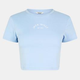Jack Wills Cropped Baby Tee Ladies