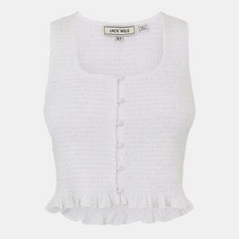 Jack Wills Shirred Tank