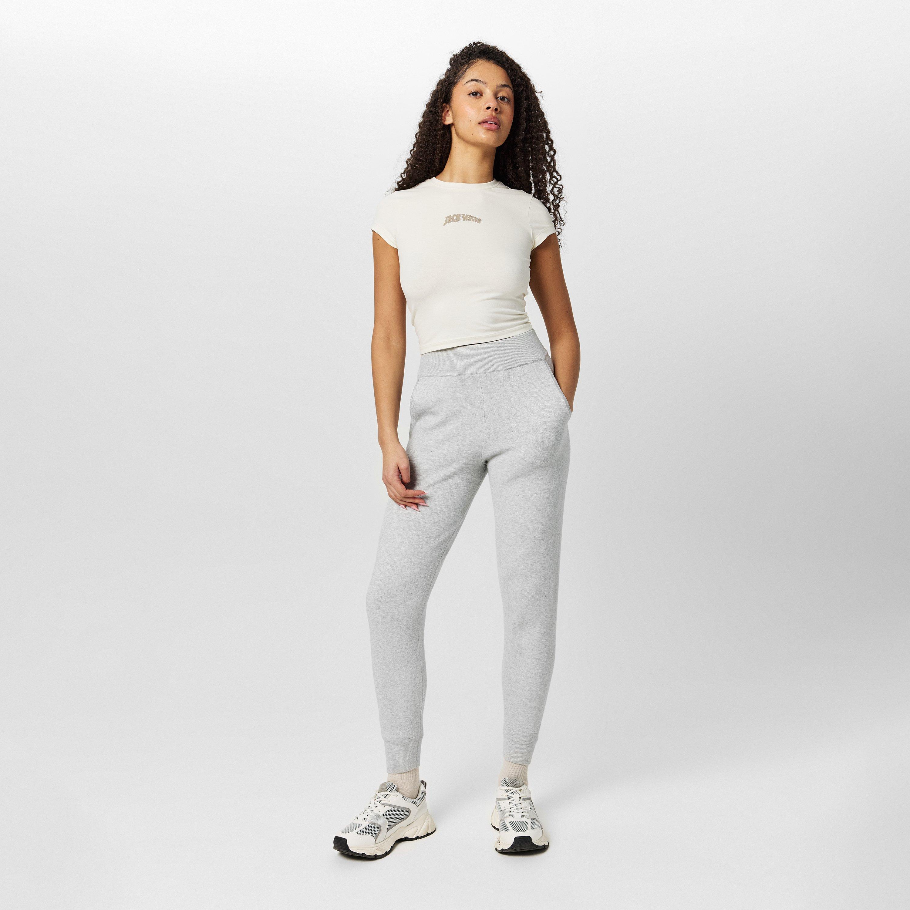 Vintage bijela - Jack Wills - JW Graphic Cap Sleeve Crop Top - 6