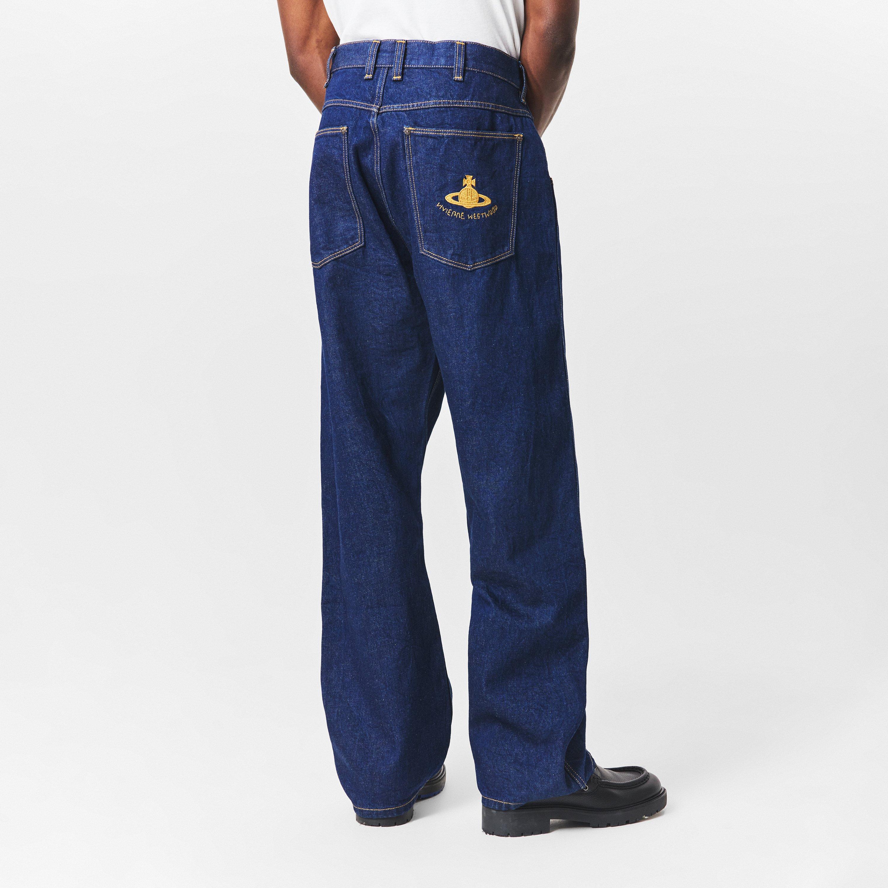 Indigo - Vivienne Westwood - Men's Slim Fit Jeans - 4