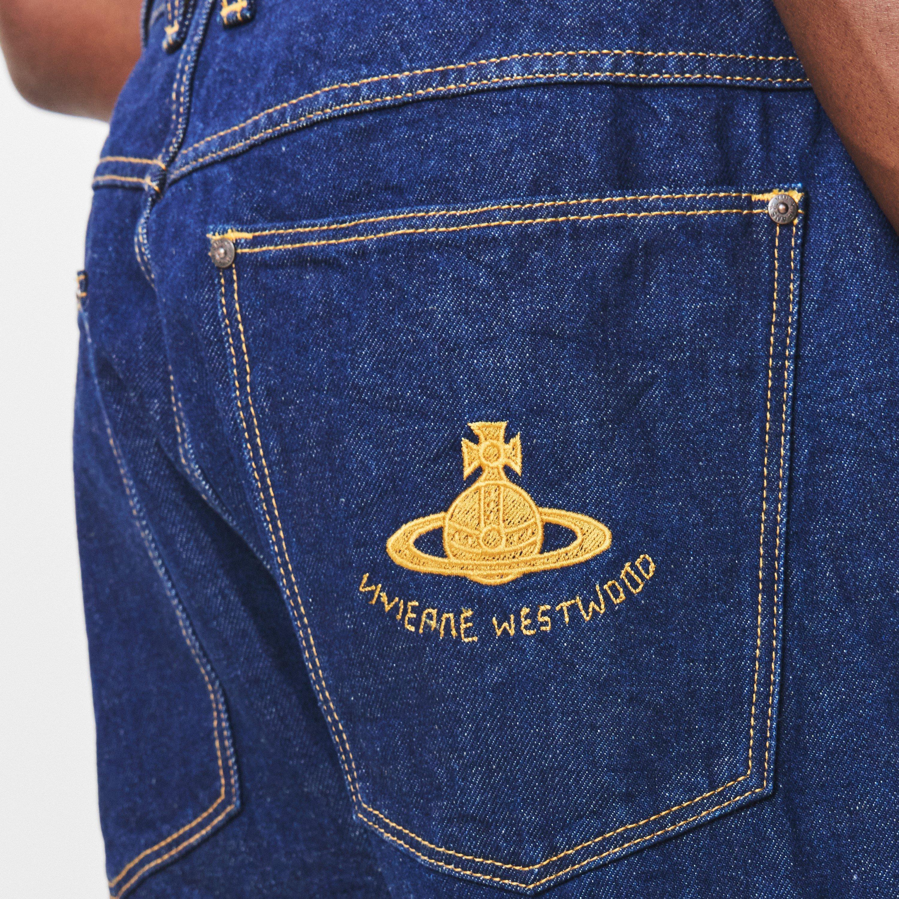 Indigo - Vivienne Westwood - Men's Slim Fit Jeans - 5