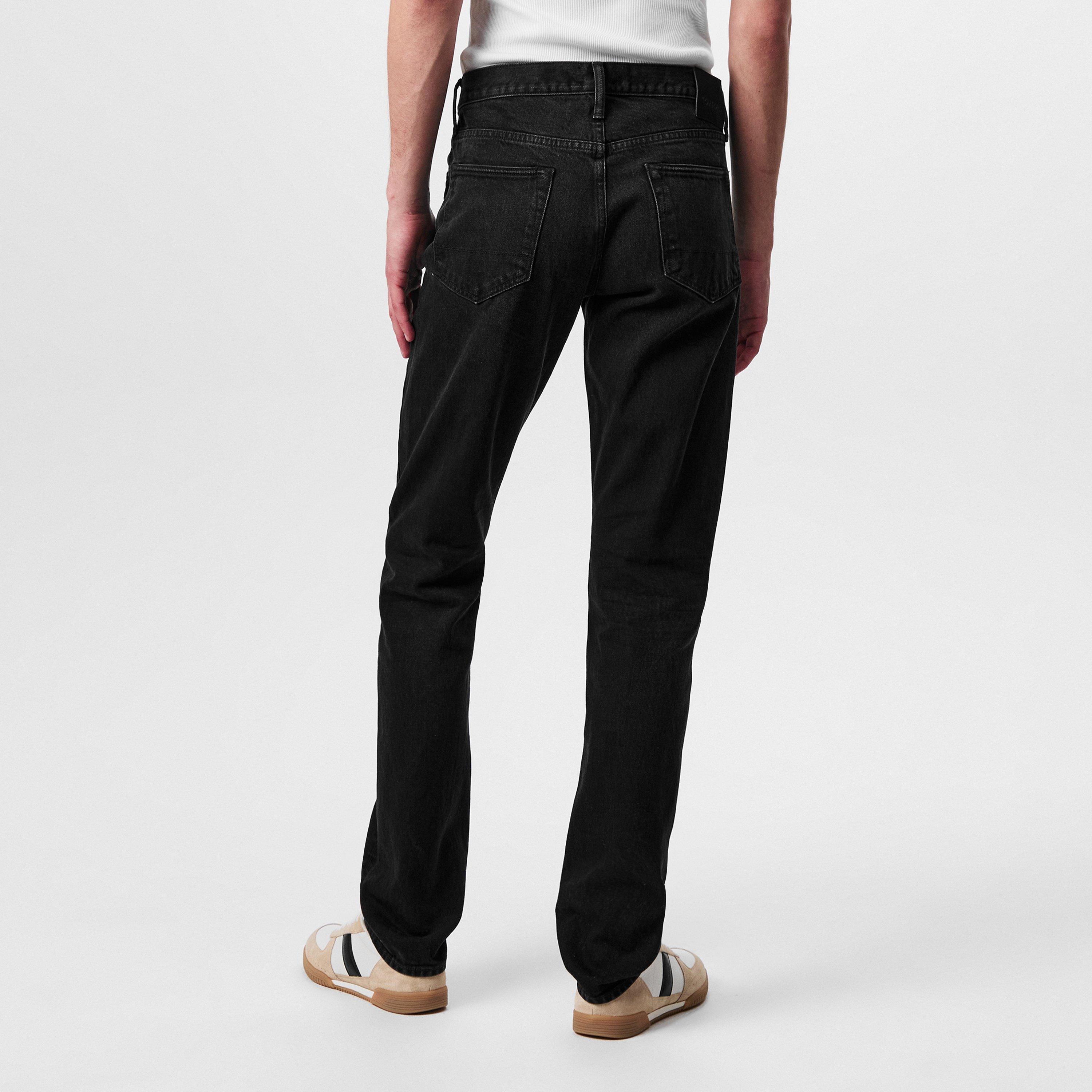Washed Black - Tom Ford - Men's Straight Leg Jeans - 4