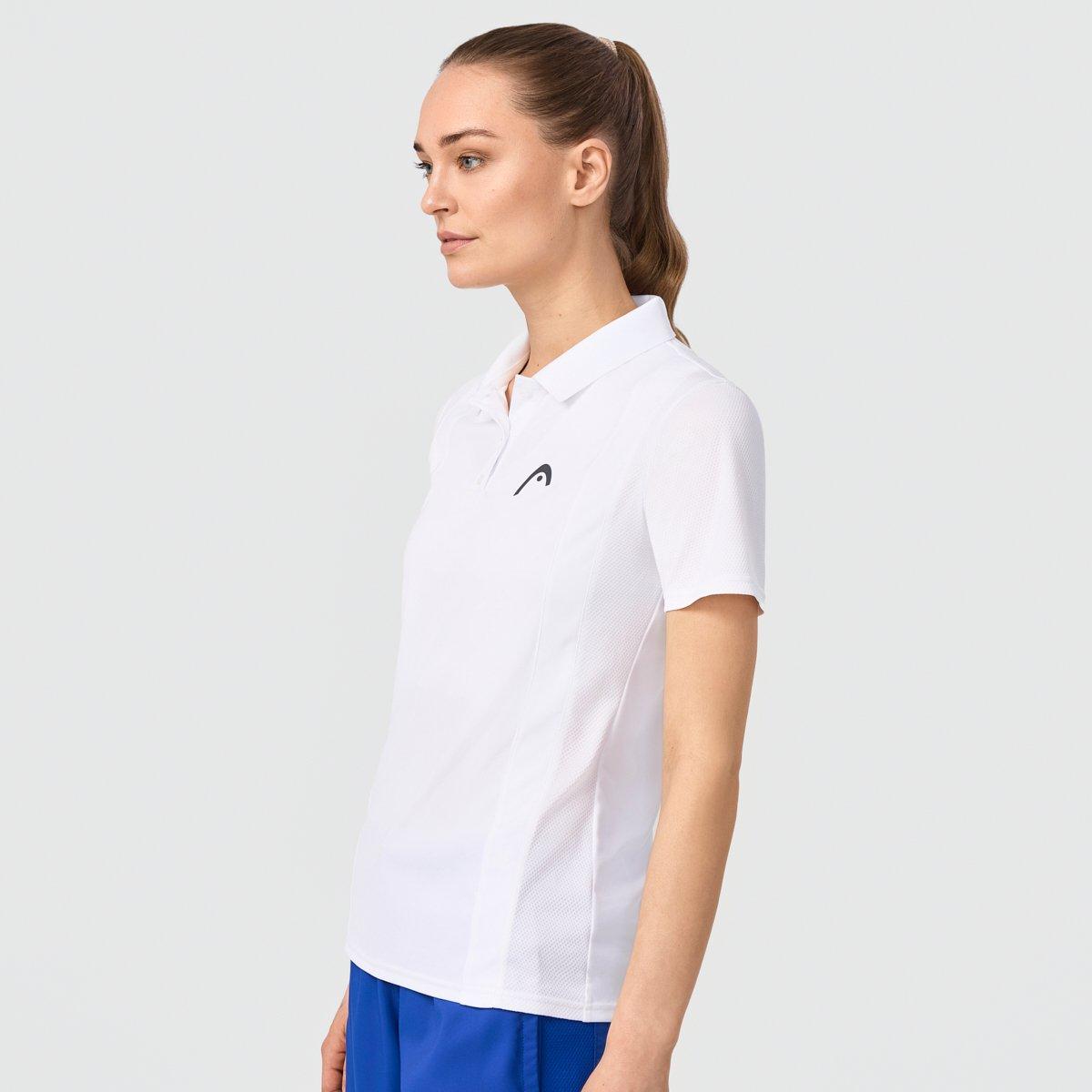 White - HEAD - CLUB 25 TECH Polo Shirt Women - 2