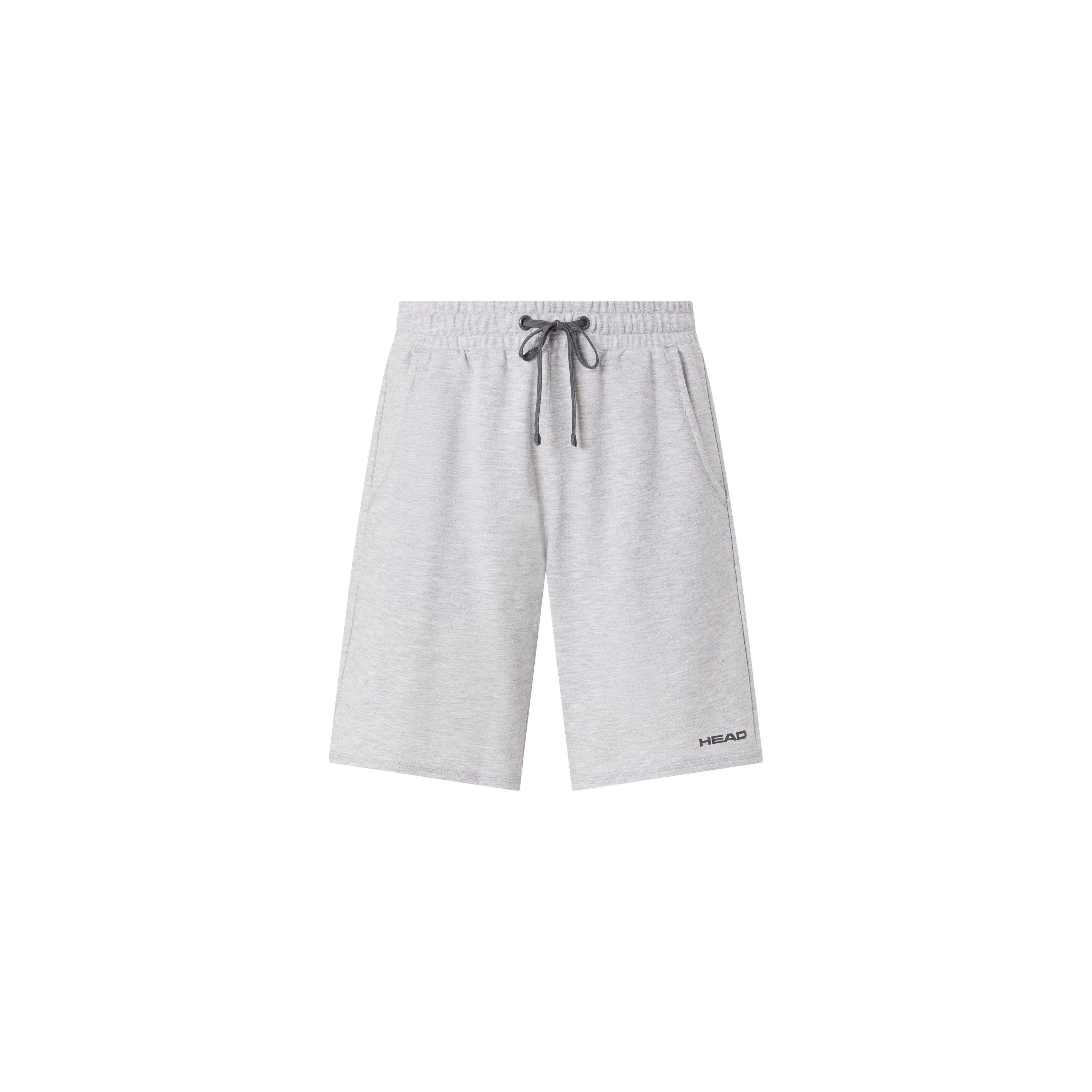 Grey Melnge - HEAD - Club Bermuda Shorts Mens - 3