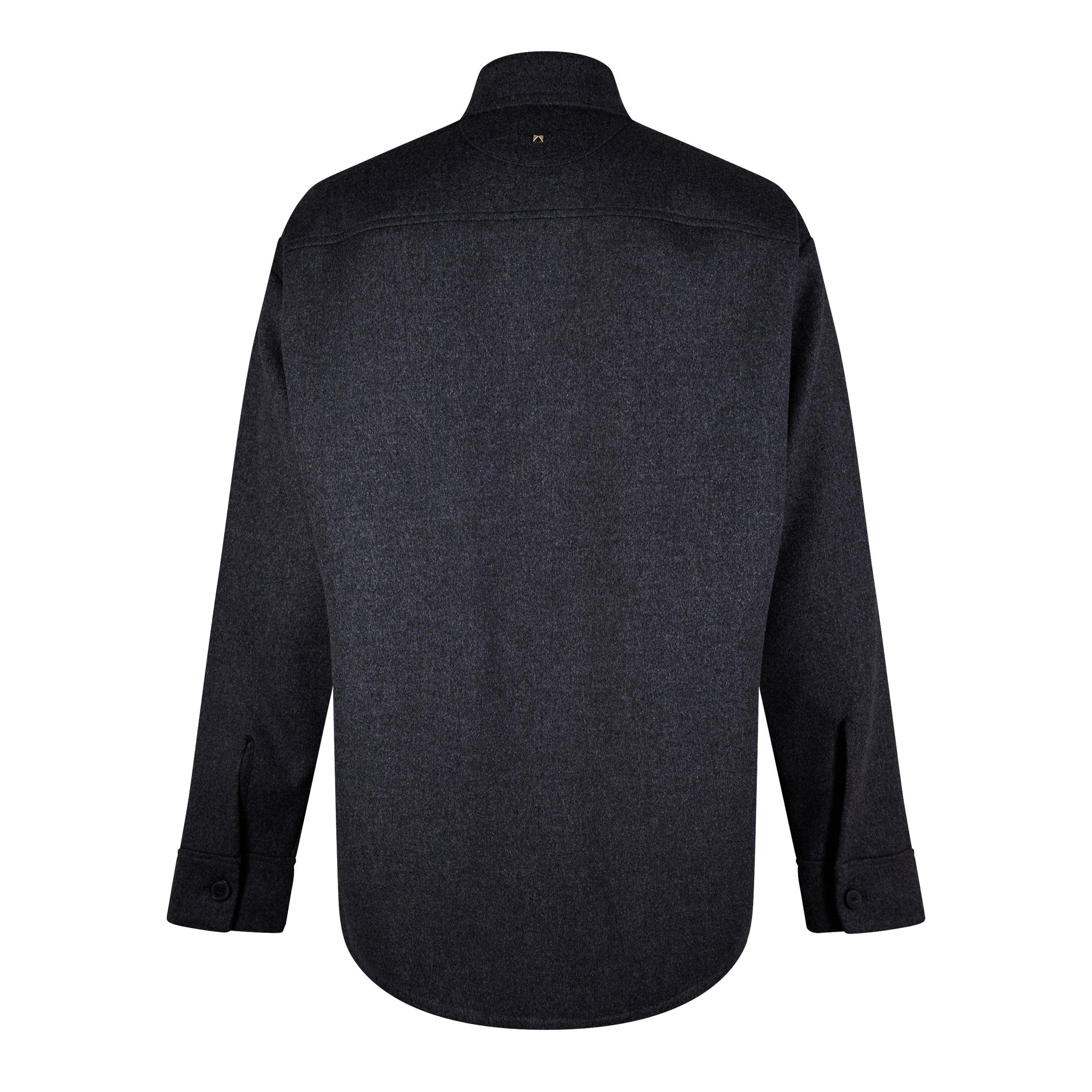 Grigio - Valentino - Men's Val Giubbino Military-Inspired Field Jacket - 2