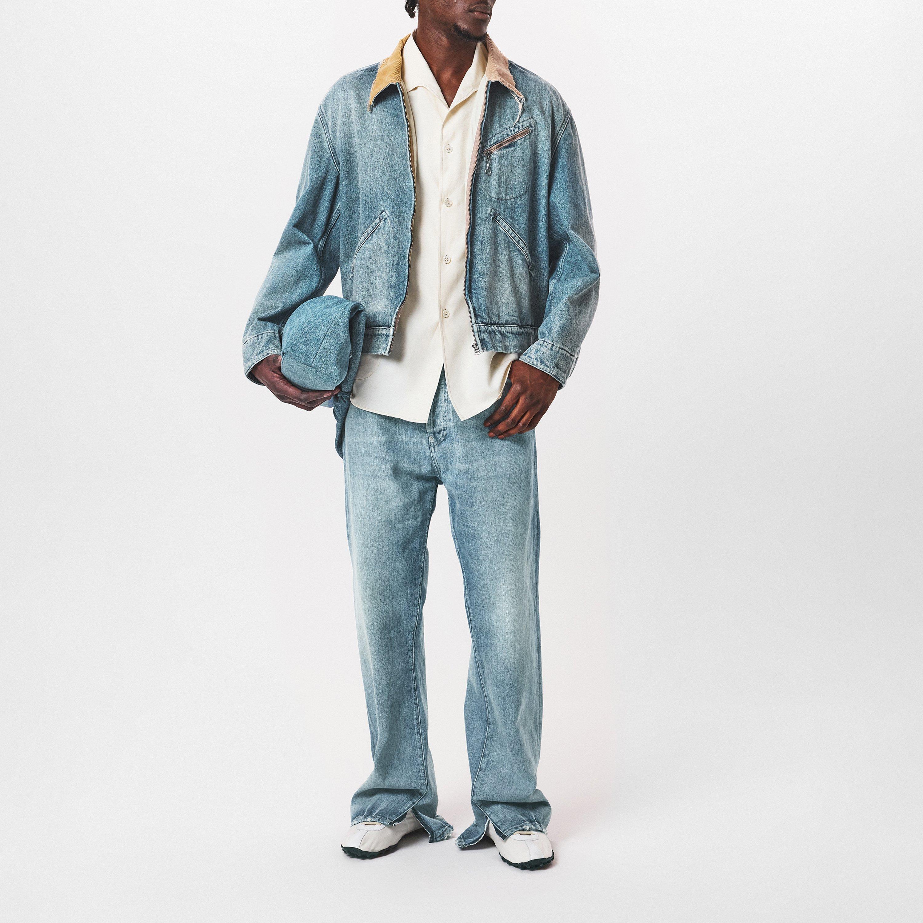 Iight blue - Maison Margiela - Men's Straight Leg Jeans - 6