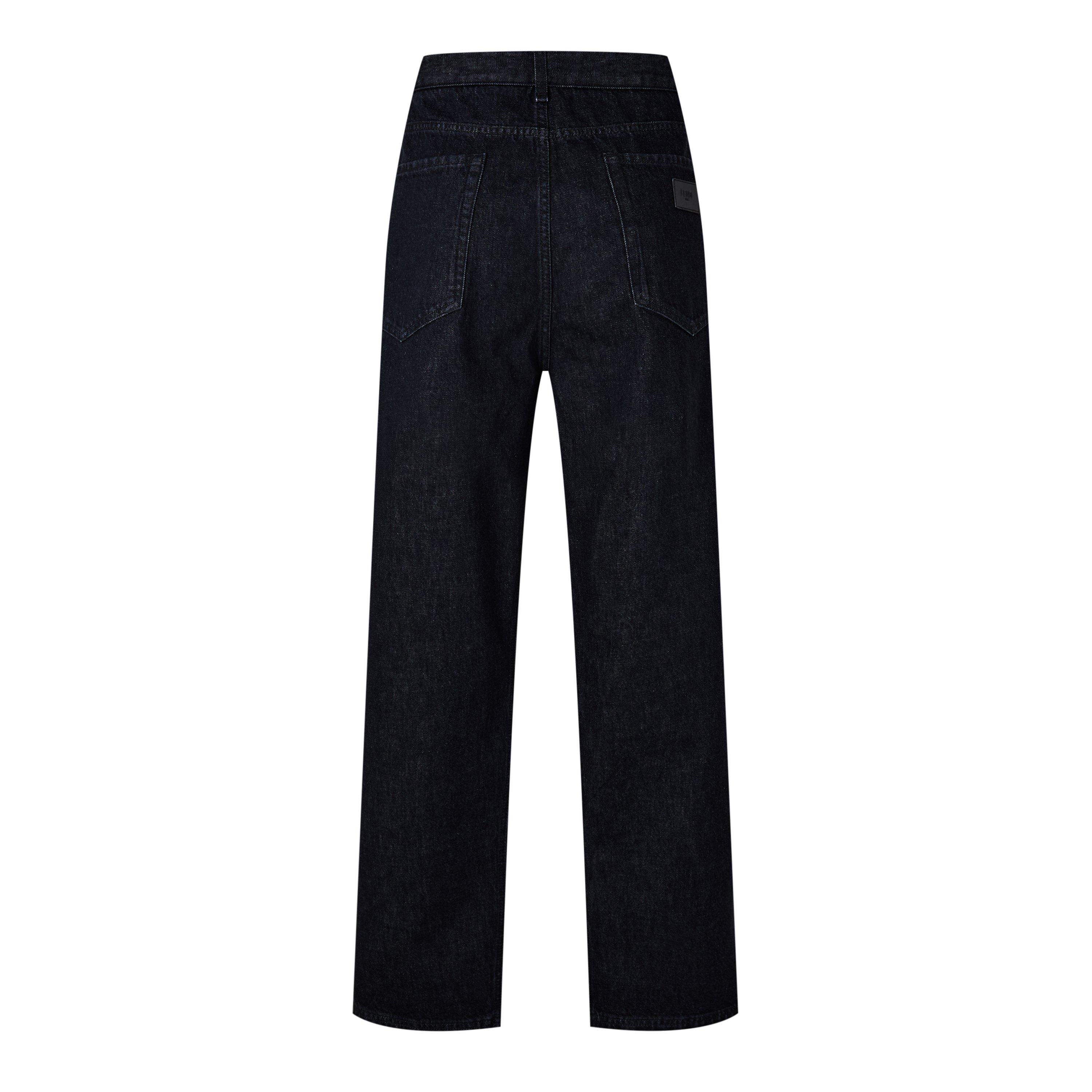 Black - Fendi - Inside Out Straight Leg Jeans - 3