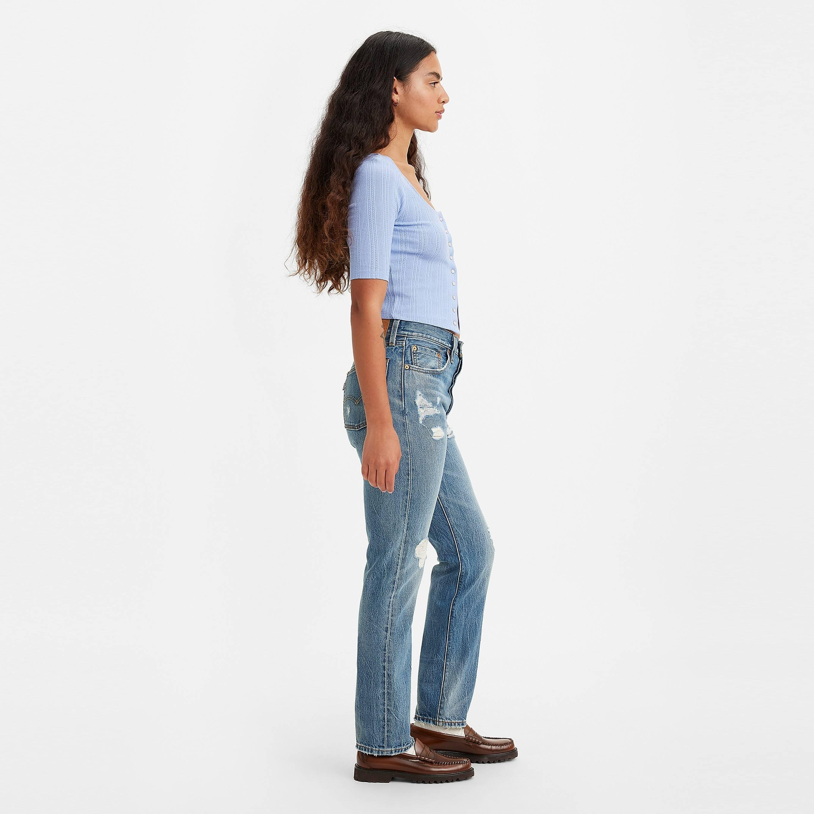 Zeig dich! - Levis - Women's Straight Leg Jeans - 2