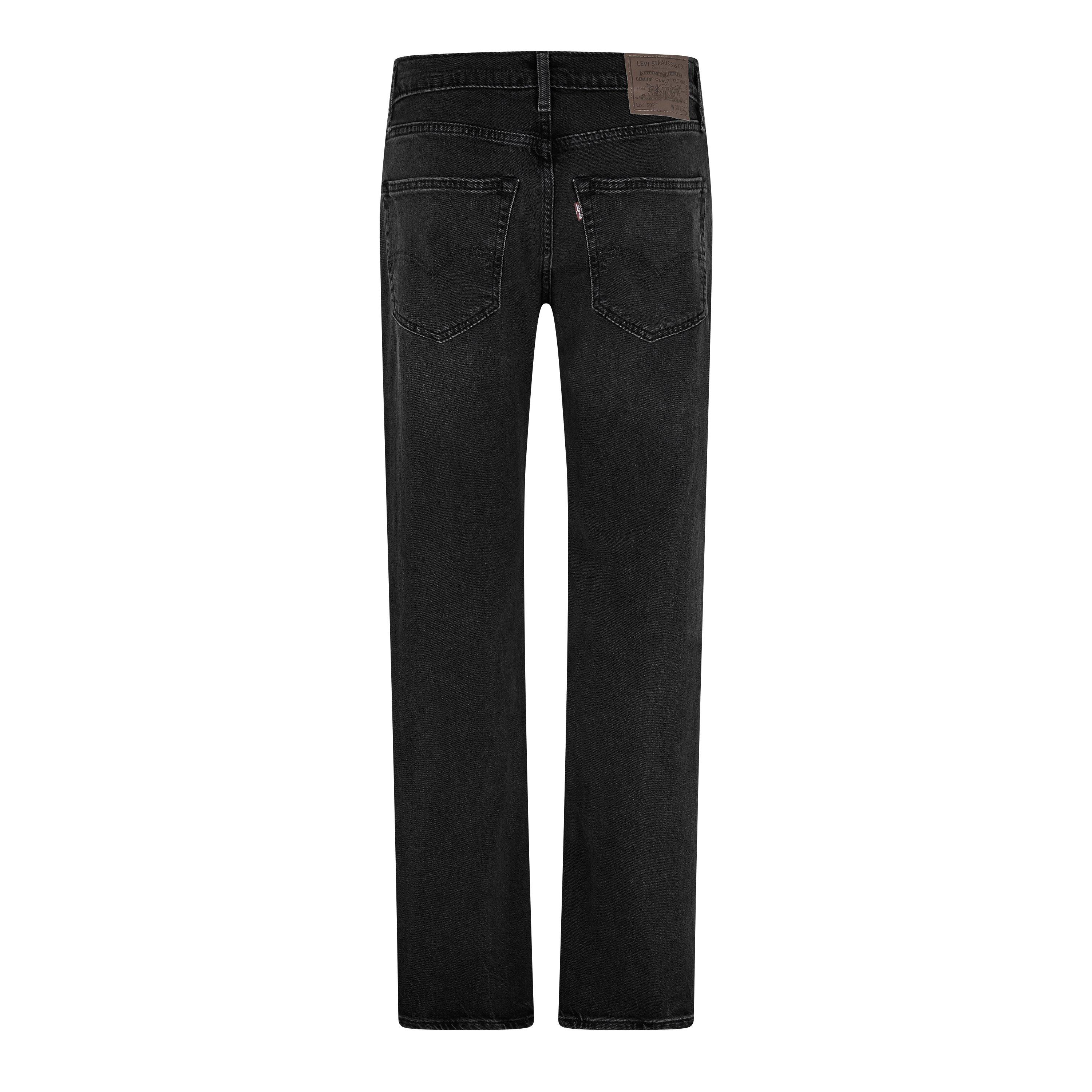 Z6964 Black - Levis - 502 Regular Taper Jeans - 4
