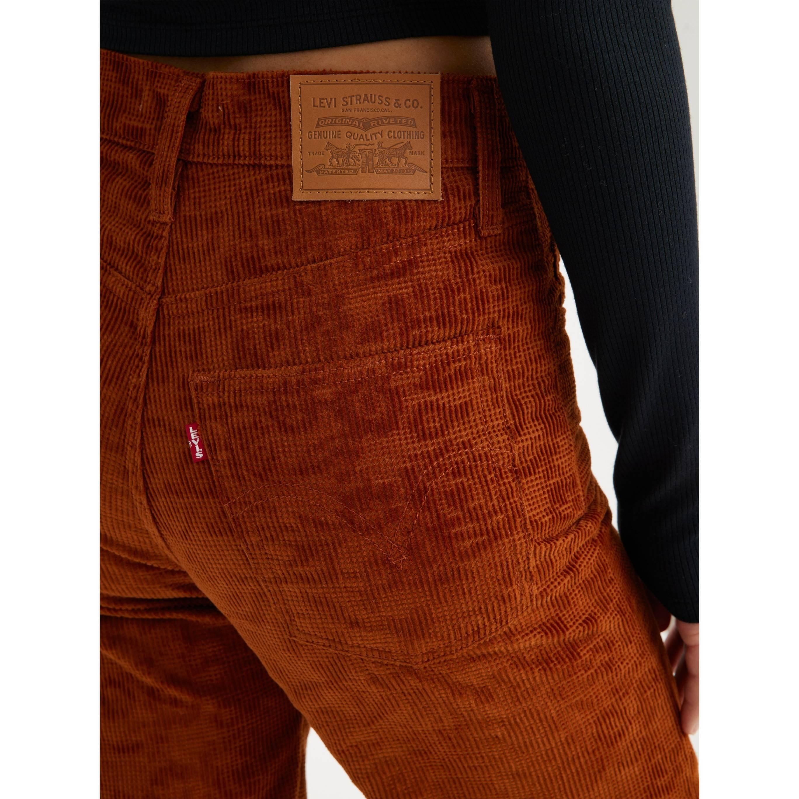 Peberkager - Levis - Women's Ribcage Ankle Zipped Straight Leg Jeans - 5