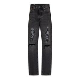 Levis Levis 501 54 Z7564 Black Destructed