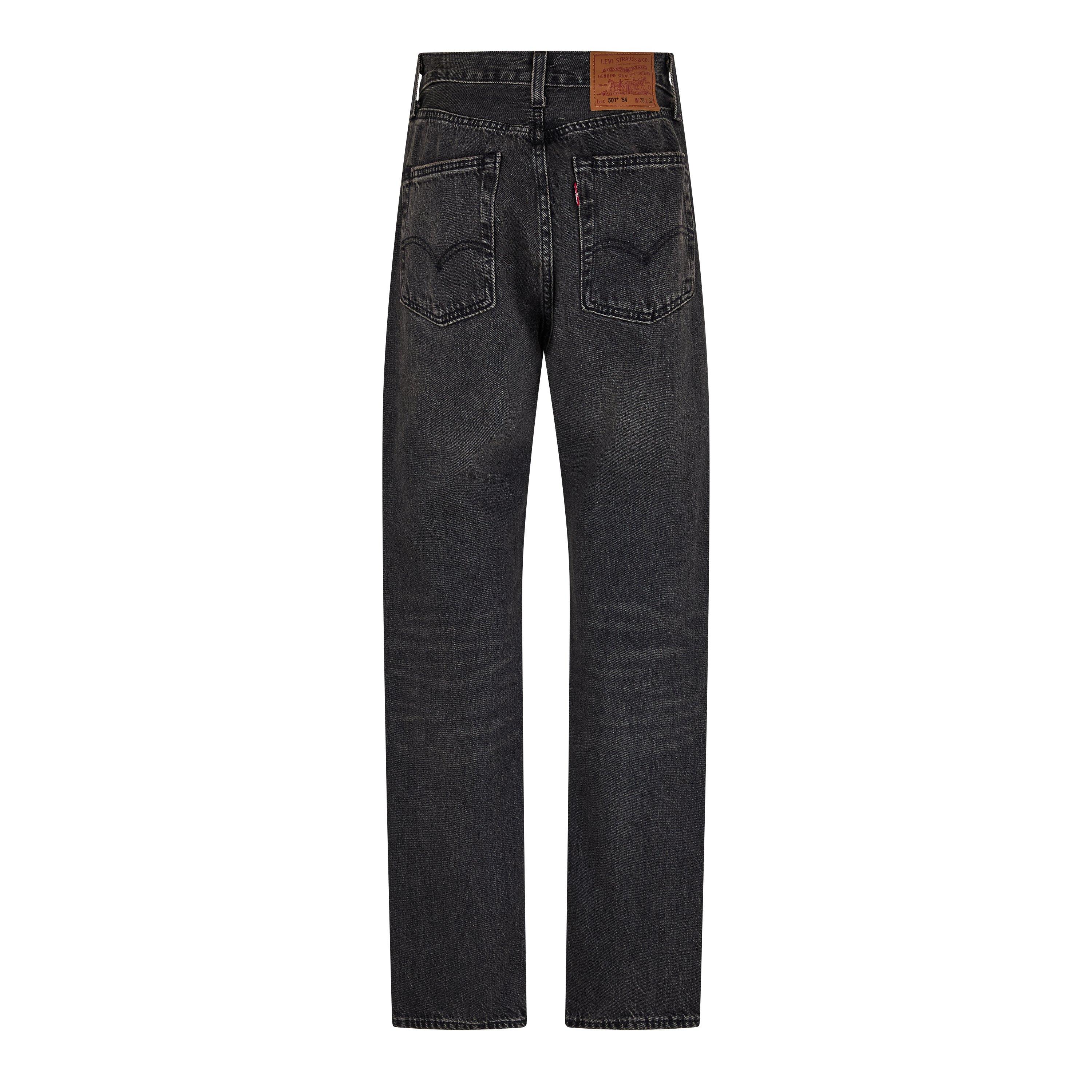 Levis | Levis 501 54 Z7564 Black Destructed | Straight Jeans | USC