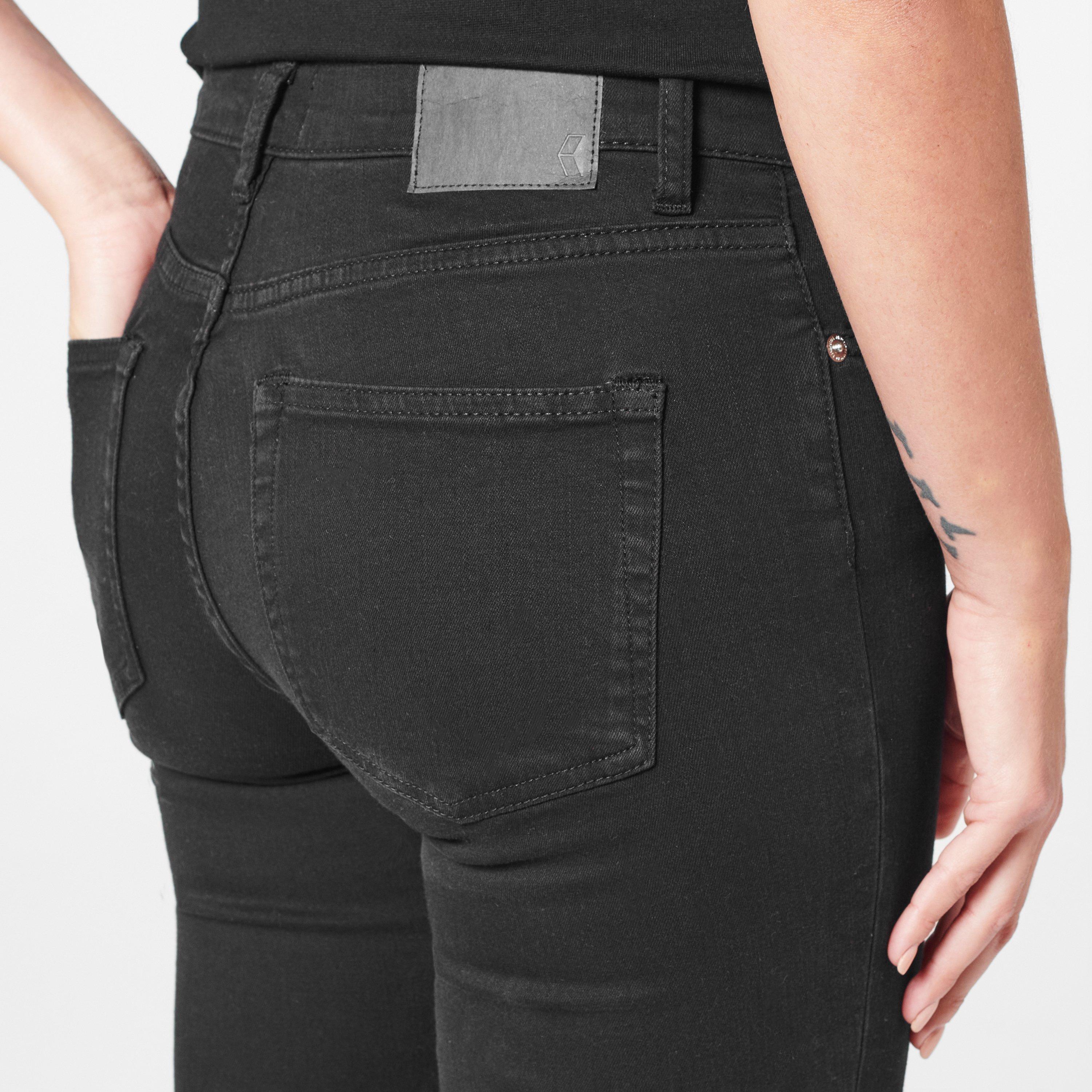 Black - French Connection - 30 Skinny Jeans - 4