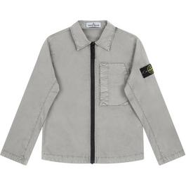 Stone Island Canvas Dyed Overshirt Junior