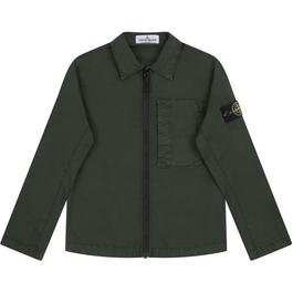 Stone Island Canvas Dyed Overshirt Junior