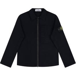 Stone Island Canvas Dyed Overshirt Junior