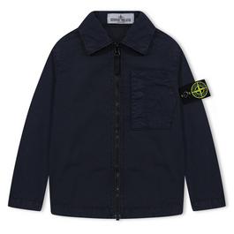 Stone Island Canvas Dyed Overshirt Junior