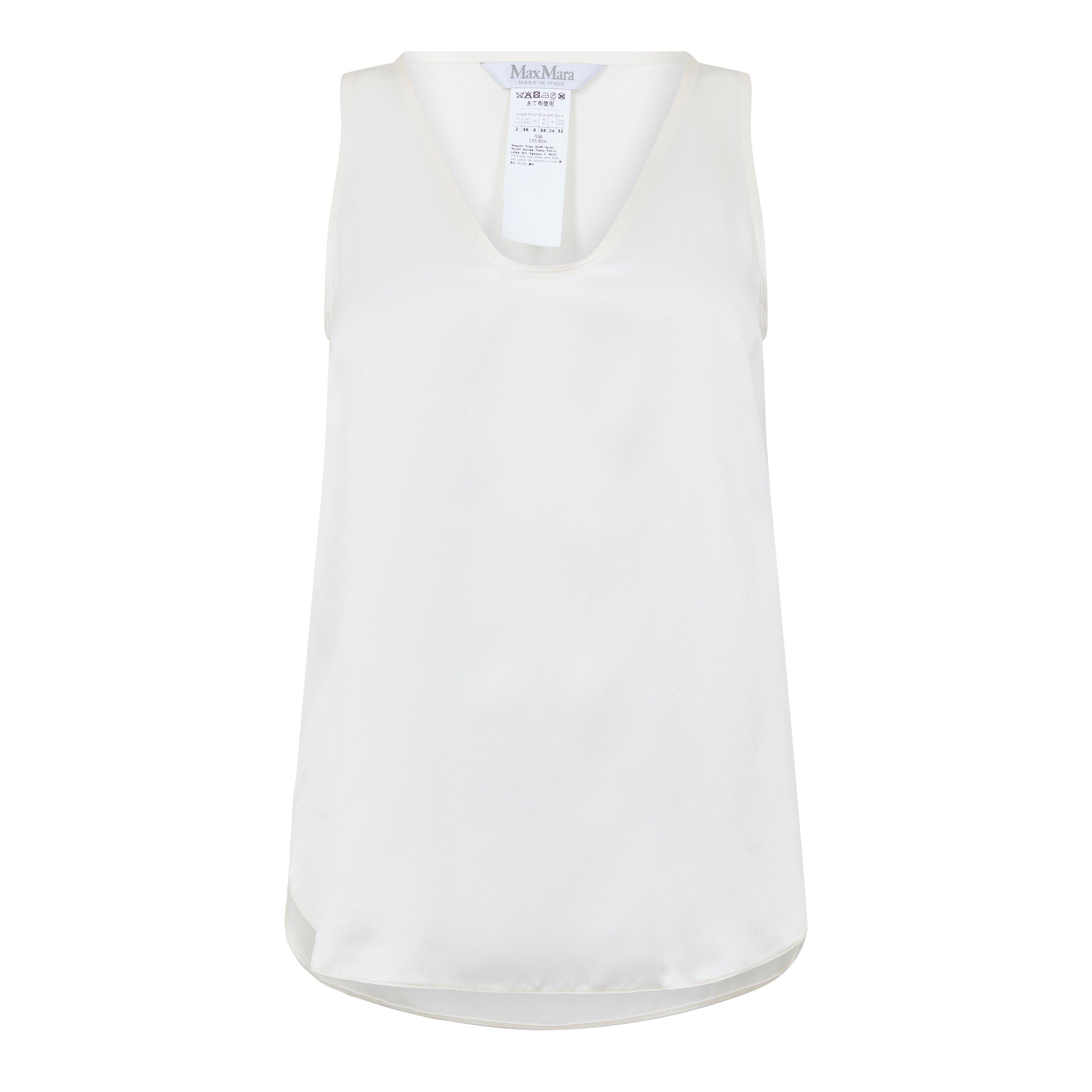 Oyster - Max Mara - Women's Filly Tank Vest - 5