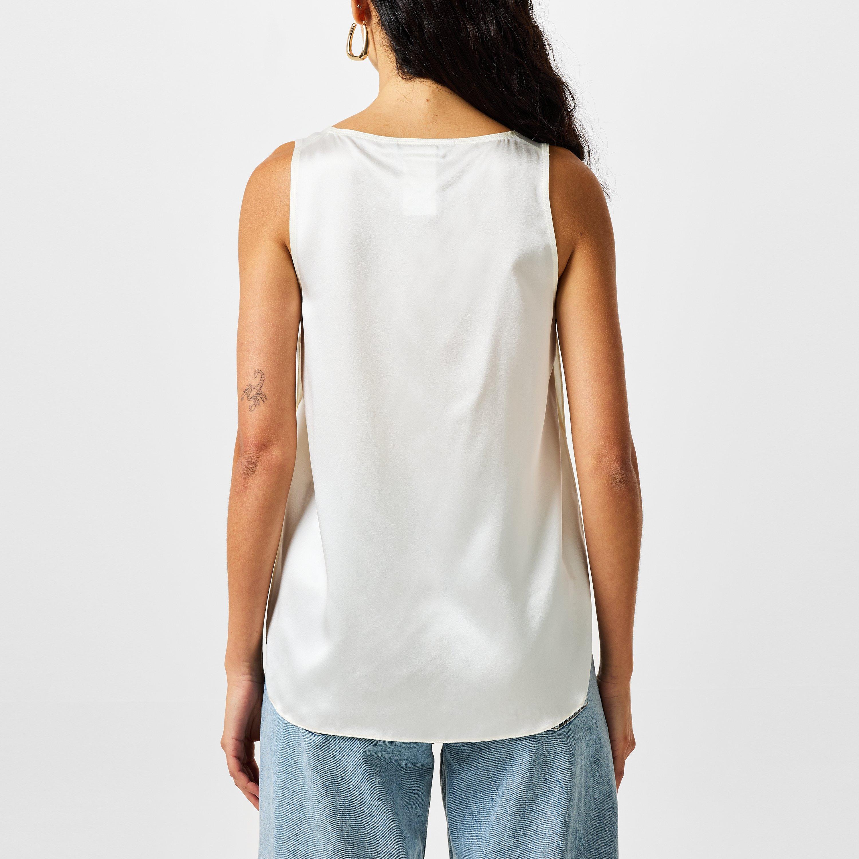 Oyster - Max Mara - Women's Filly Tank Vest - 3
