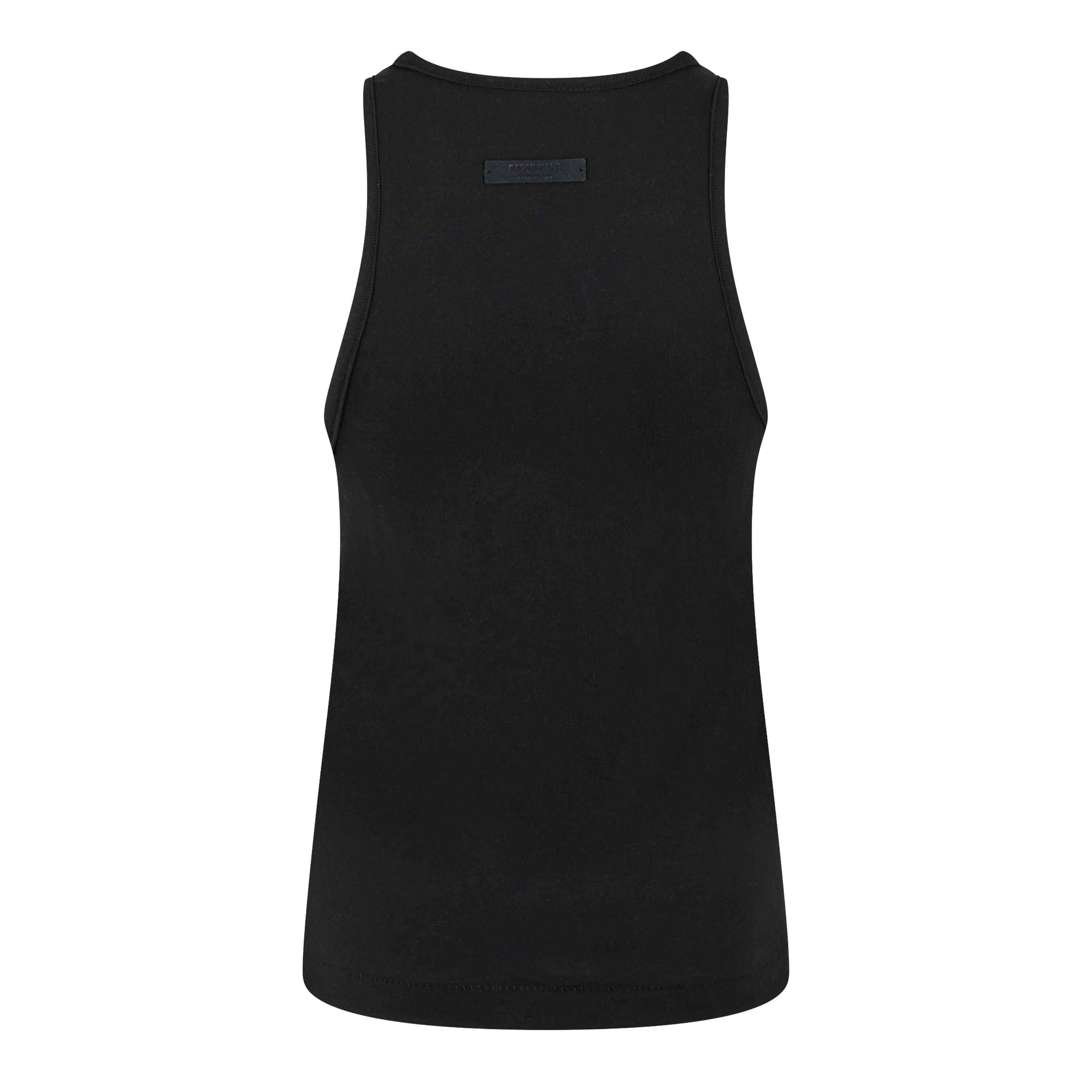 Black - Fear Of God Essentials - Women's Tri-Blend Tank Vest - 2