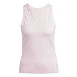 adidas Essentials Linear Slim Cotton Tank Top Womens