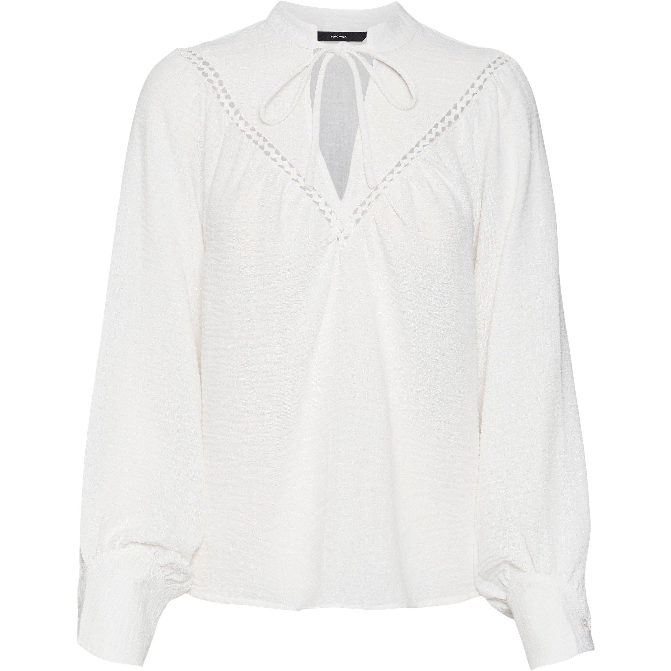 Blancanieves - Vero Moda - Women's Long-Sleeve V-Neck T-Shirt - 5