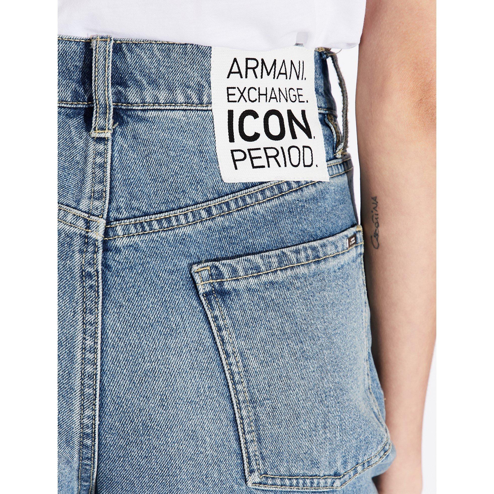 Lt Blå Vask - Armani Exchange - Women's Skinny Jeans - 3