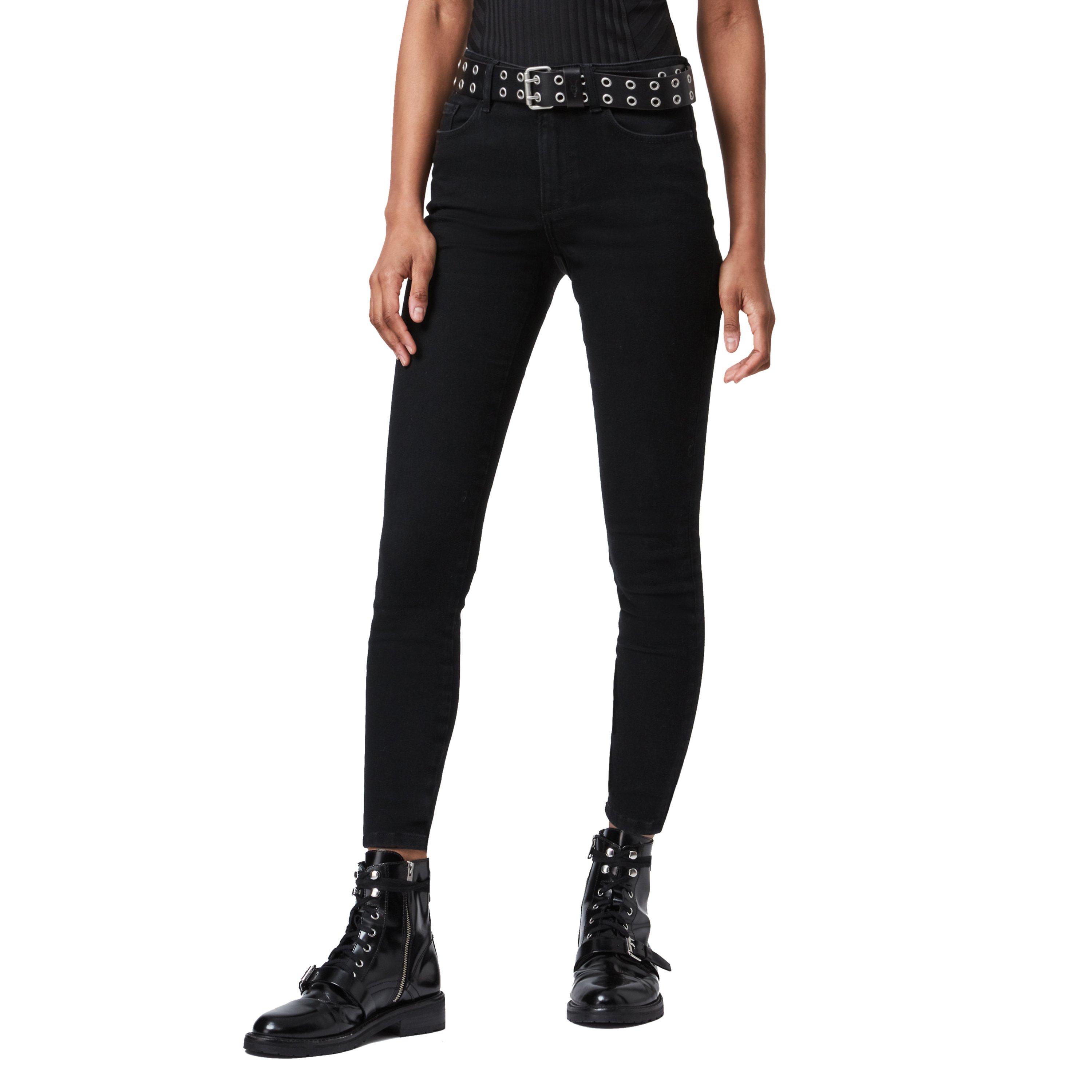 Black - AllSaints - Miller Jeans Womens - 3