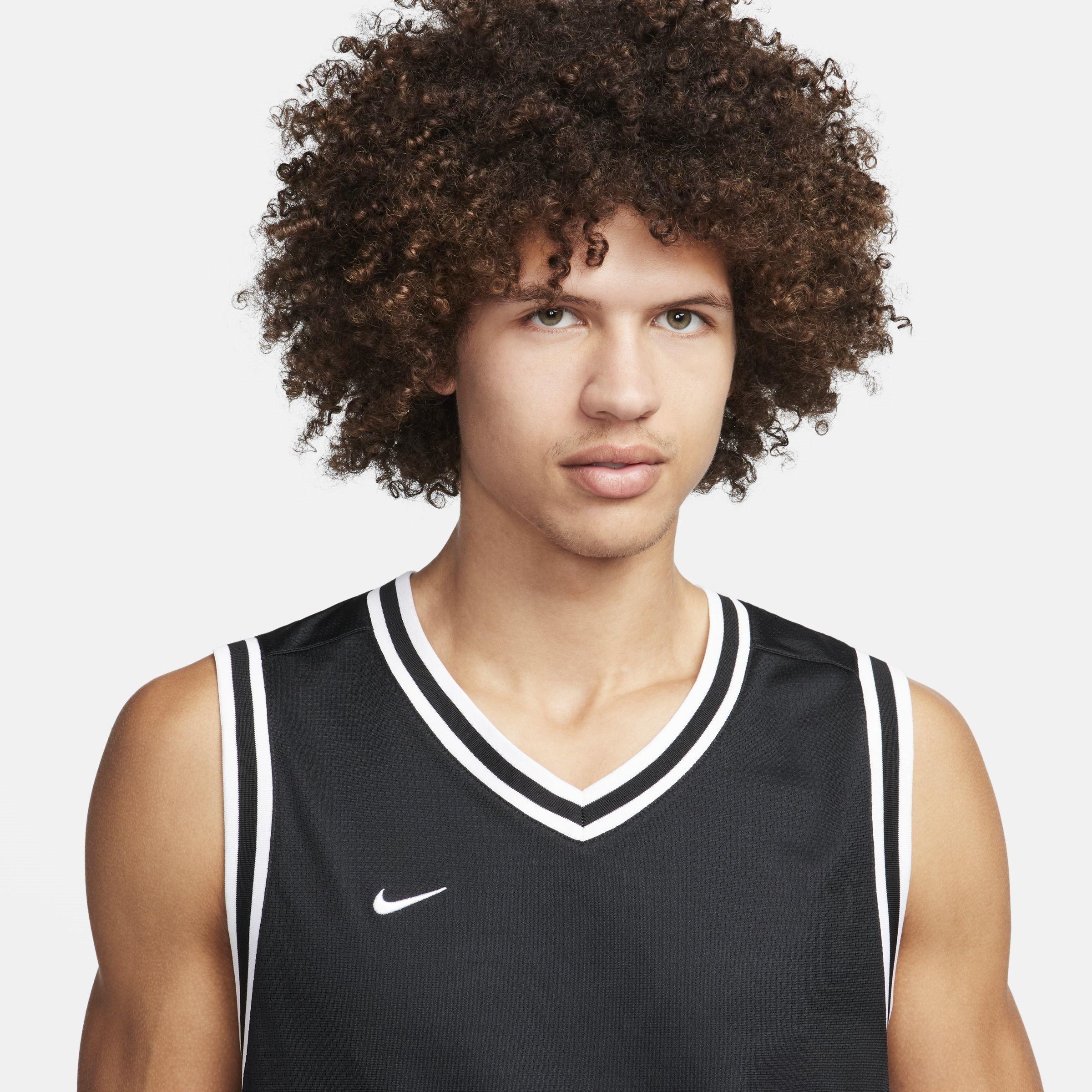 Crno/Bijelo - Nike - DNA Men's Dri-FIT Basketball Jersey - 3