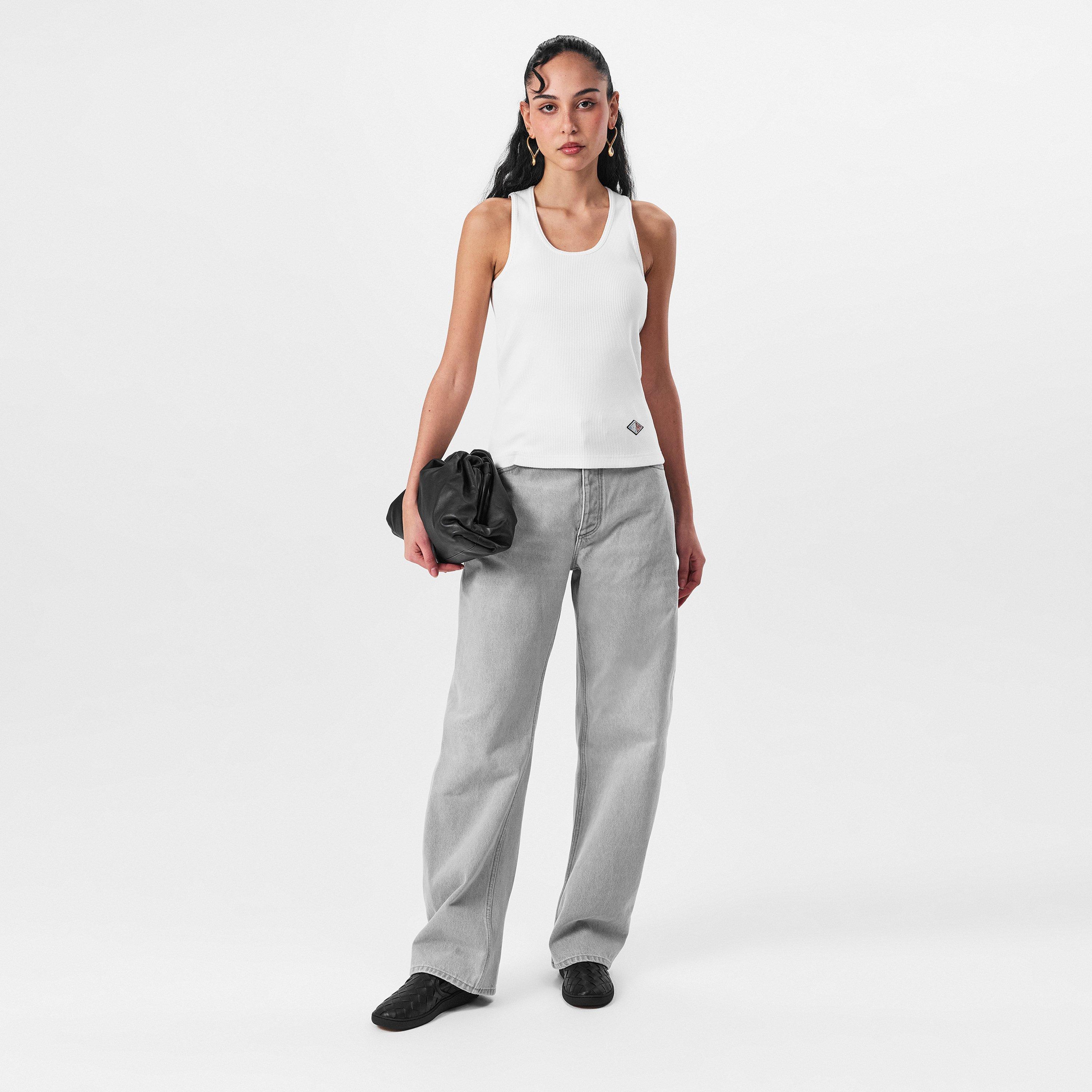 Chalk - Bottega Veneta - Logo Tank Top - 6