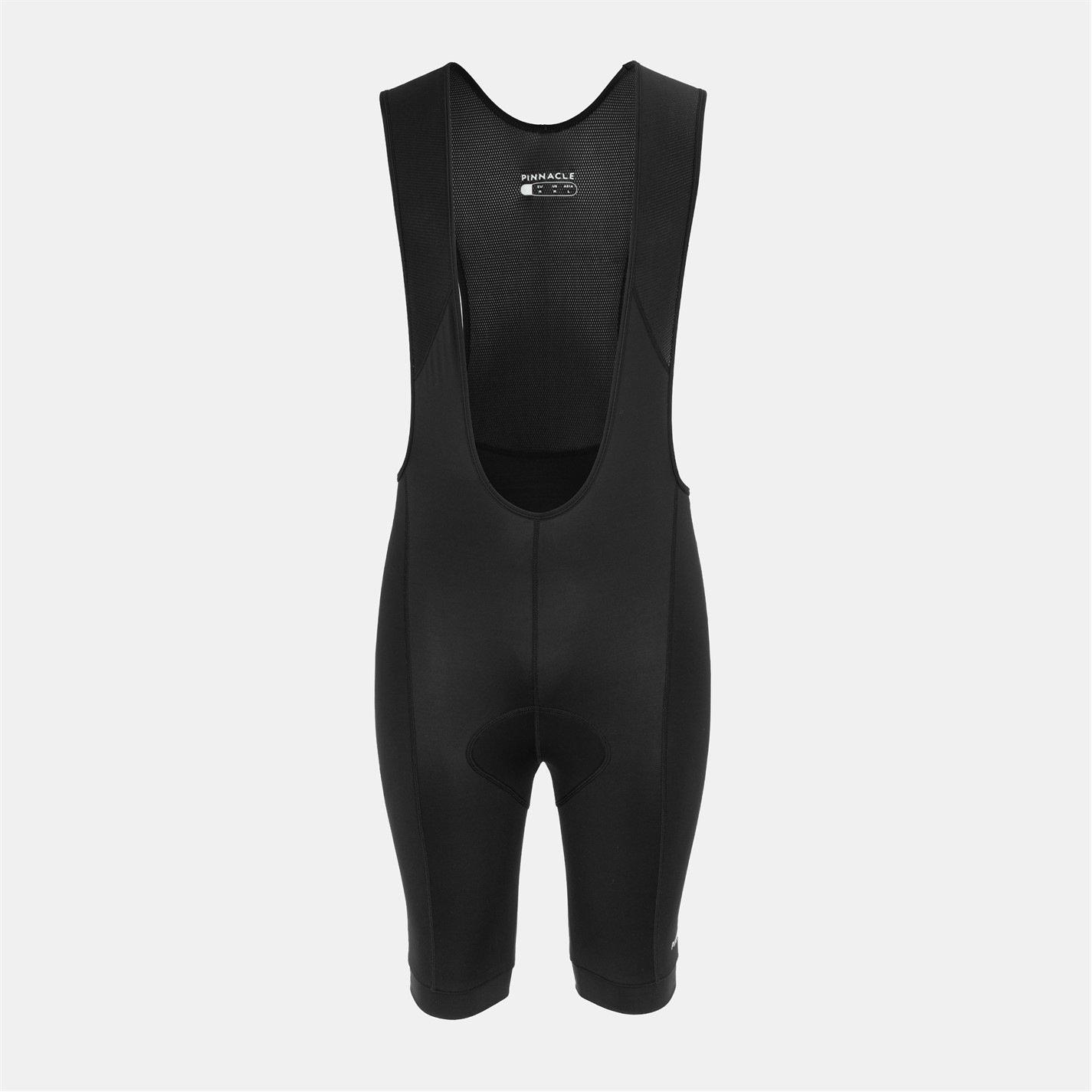 Black - Pinnacle - Bib Cycling Shorts Mens - 1