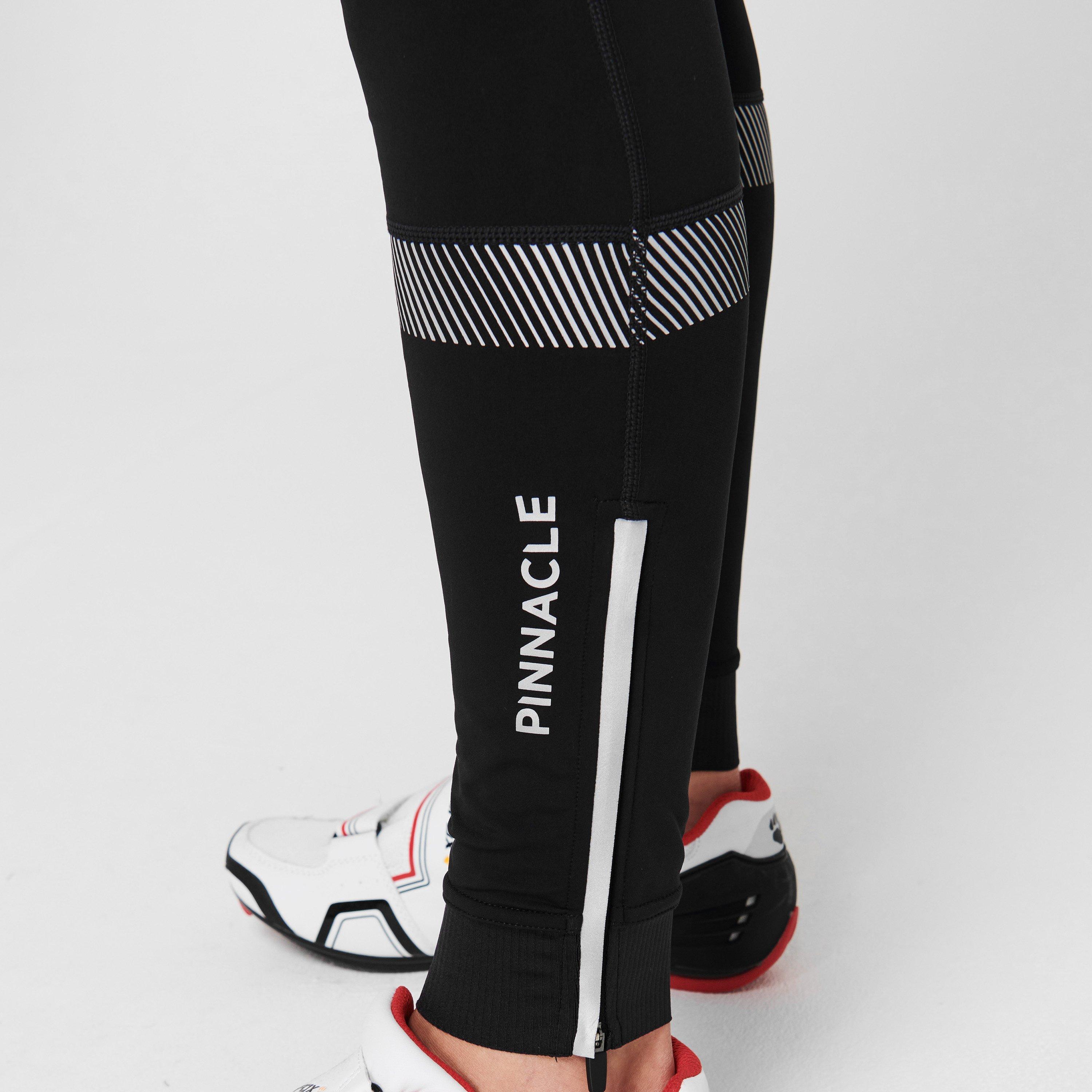 Black - Pinnacle - Race Cycling Tights Mens - 5