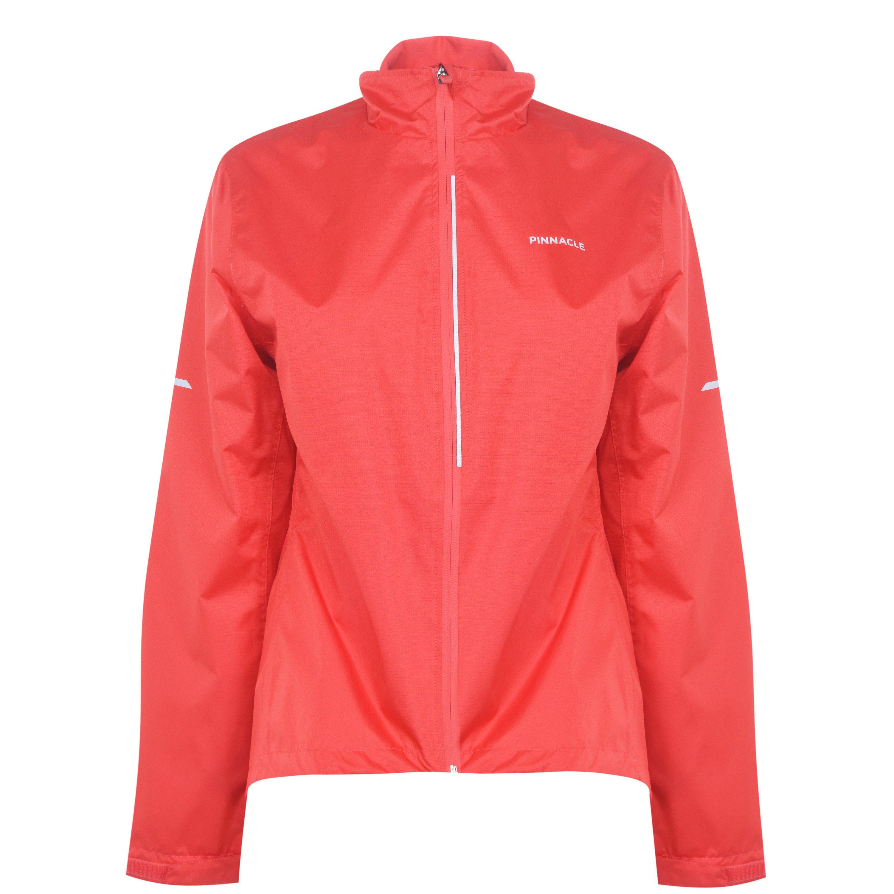 Pinnacle Women's Waterproof Cycling Jacket - Coral - 16 (XL)