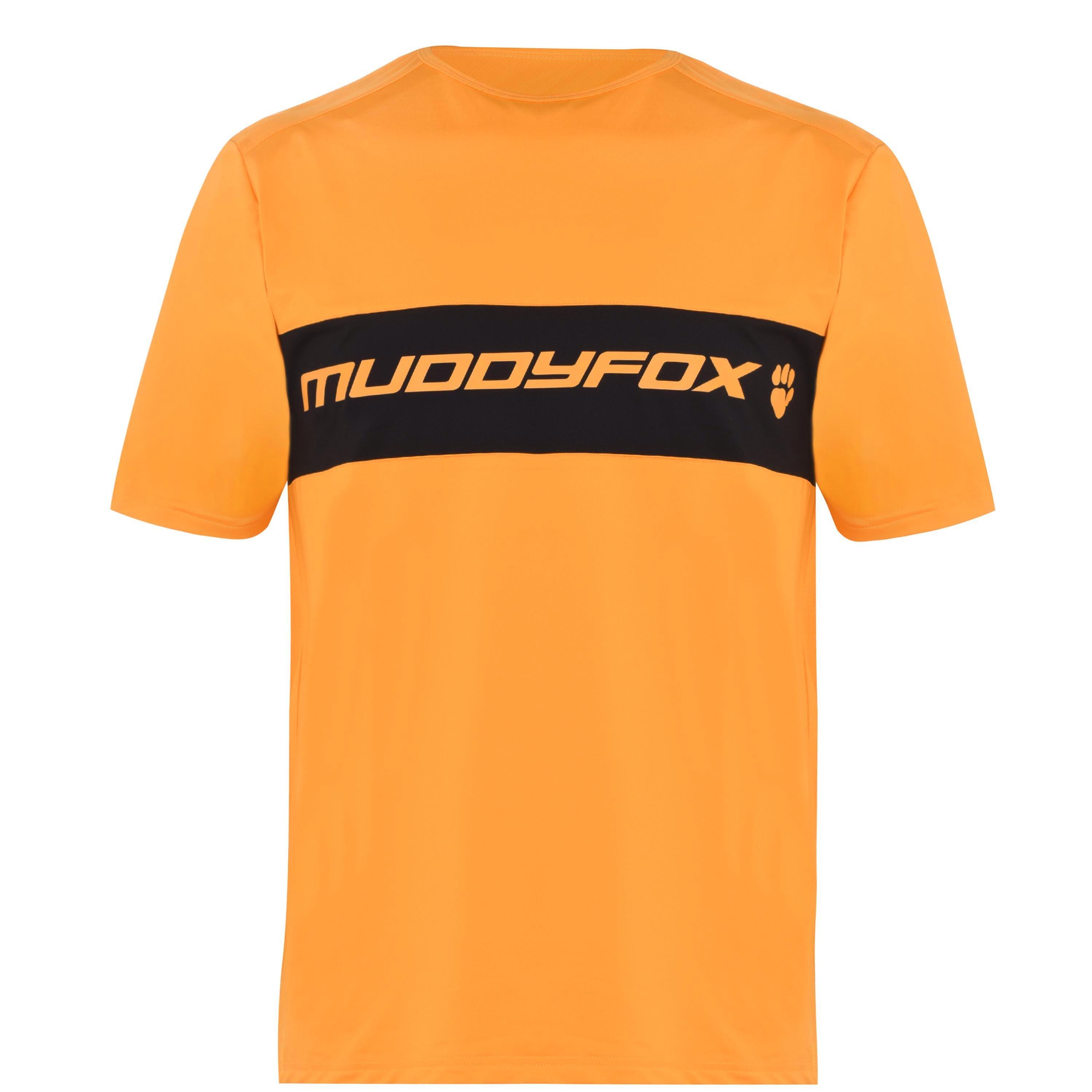 Orange - Muddyfox - Technical Tee Mens - 1