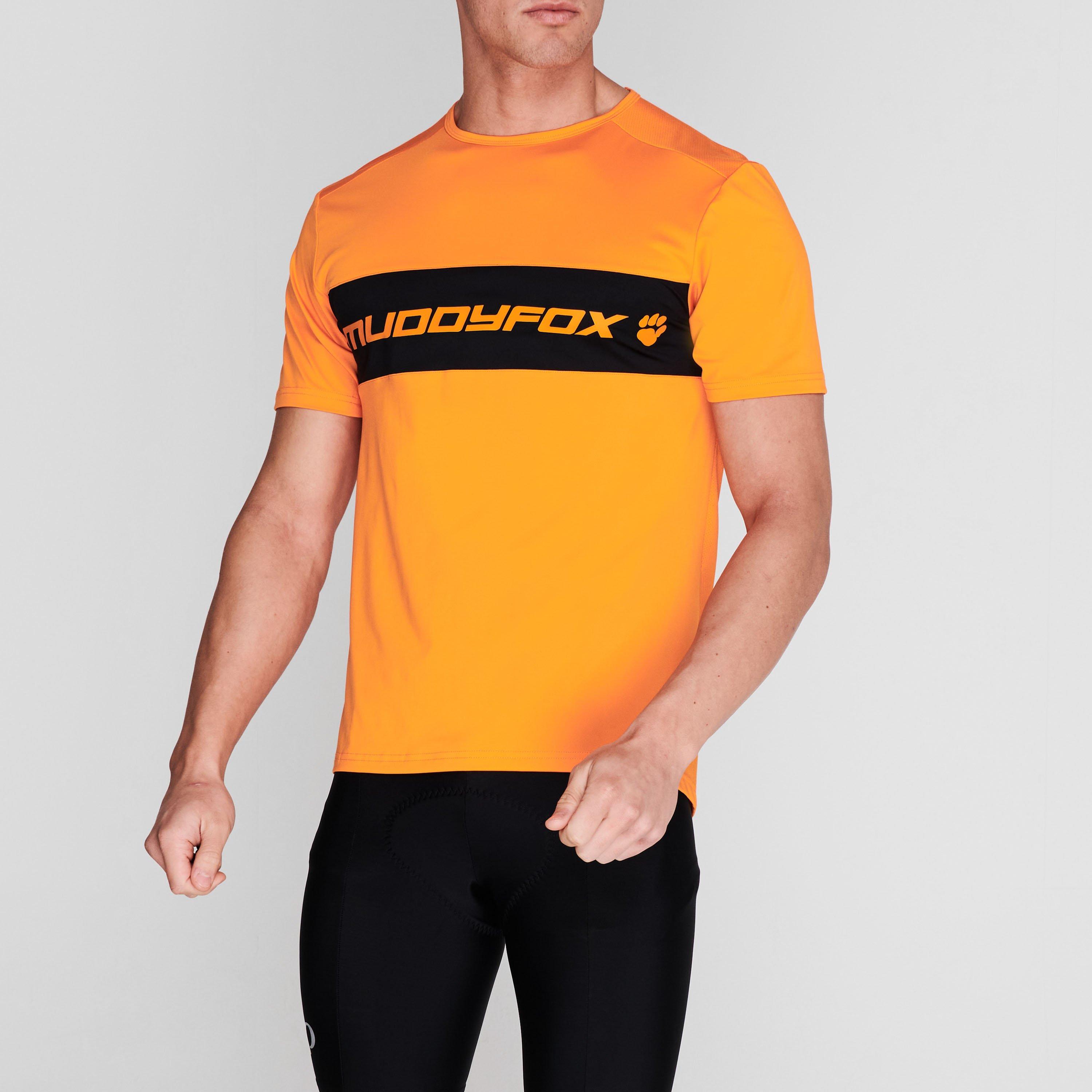 Orange - Muddyfox - Technical Tee Mens - 2