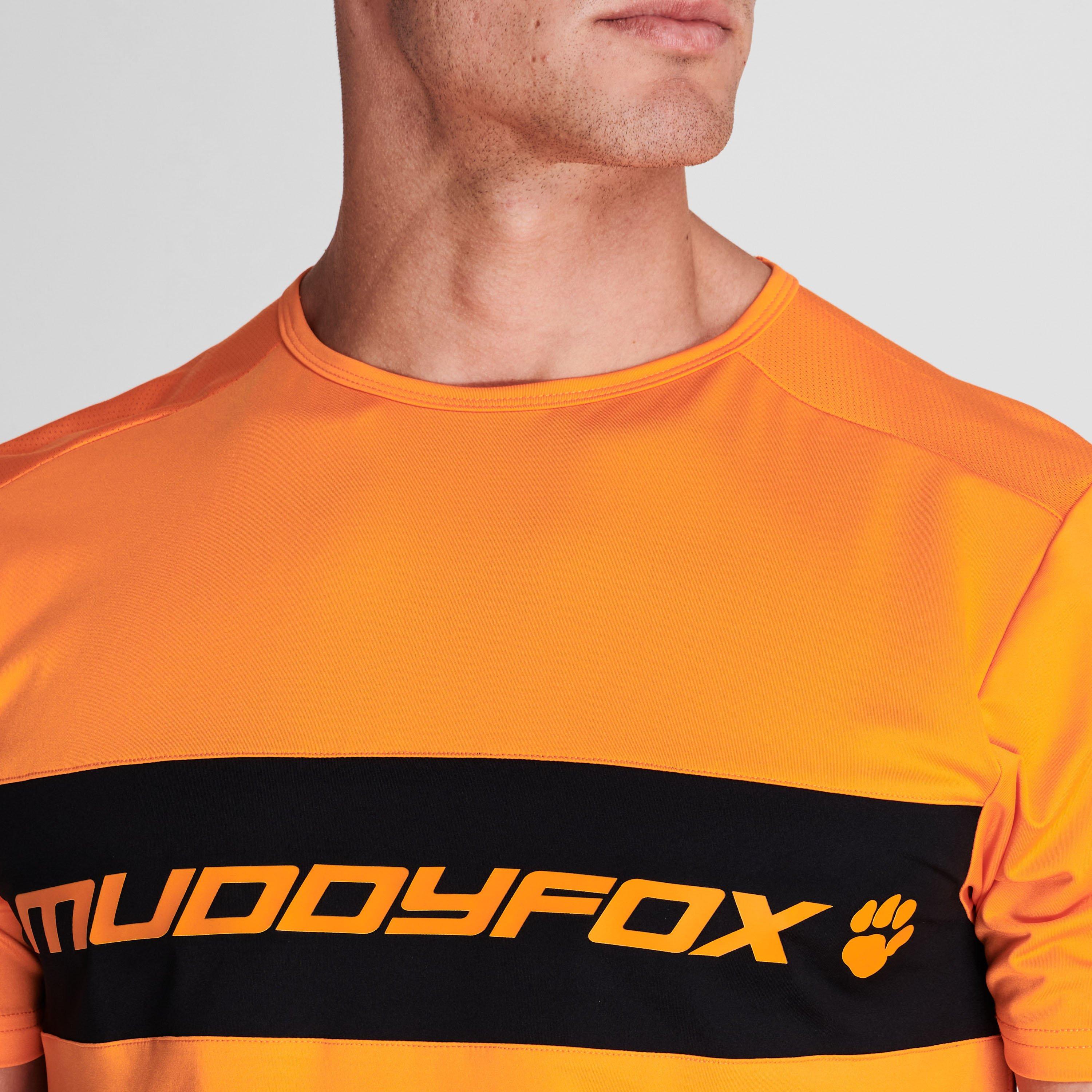 Orange - Muddyfox - Technical Tee Mens - 4