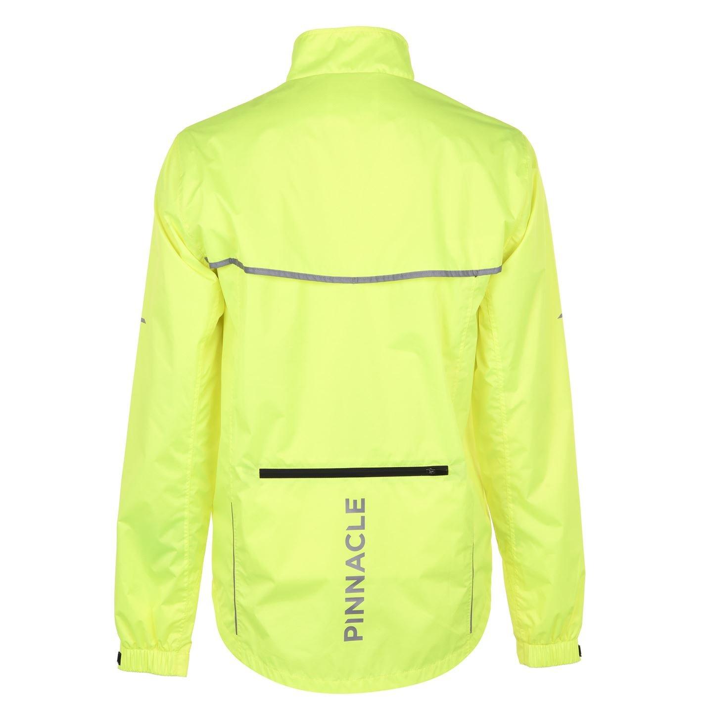 Yellow - Pinnacle - Mens Waterproof Cycling Jacket - 2