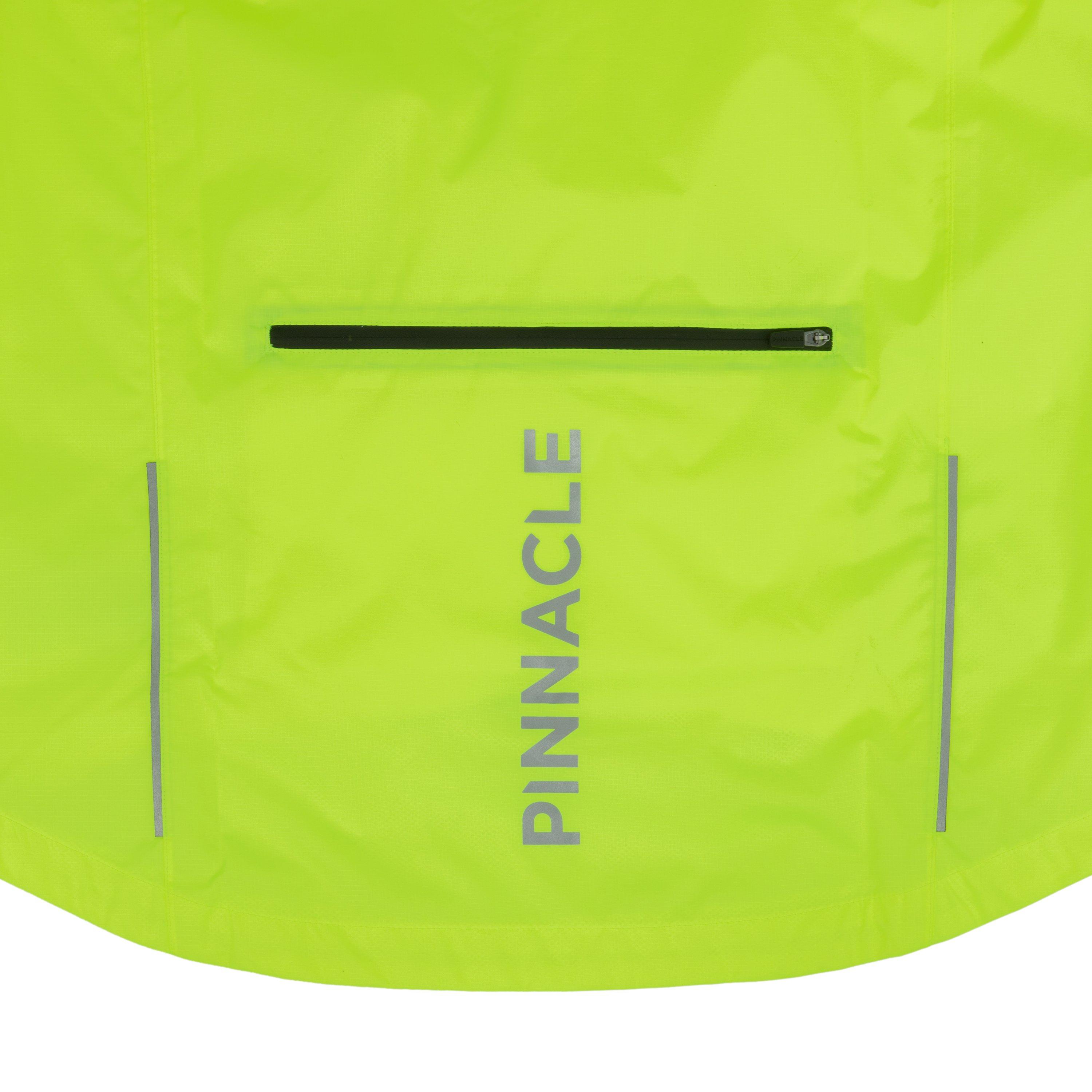 Yellow - Pinnacle - Mens Waterproof Cycling Jacket - 4