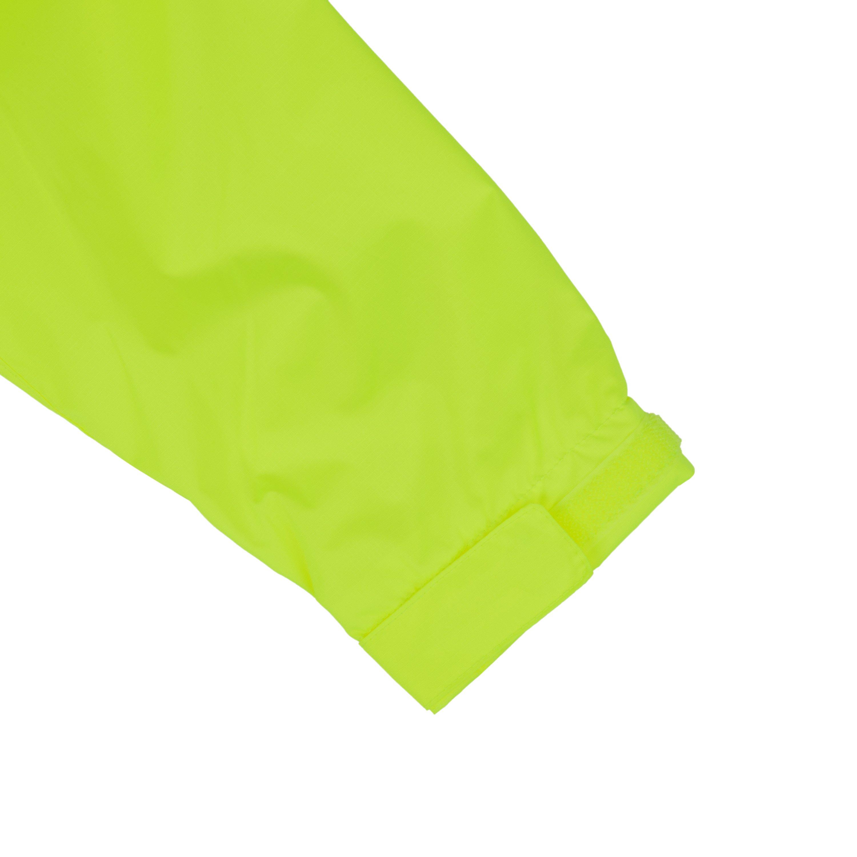 Yellow - Pinnacle - Mens Waterproof Cycling Jacket - 5